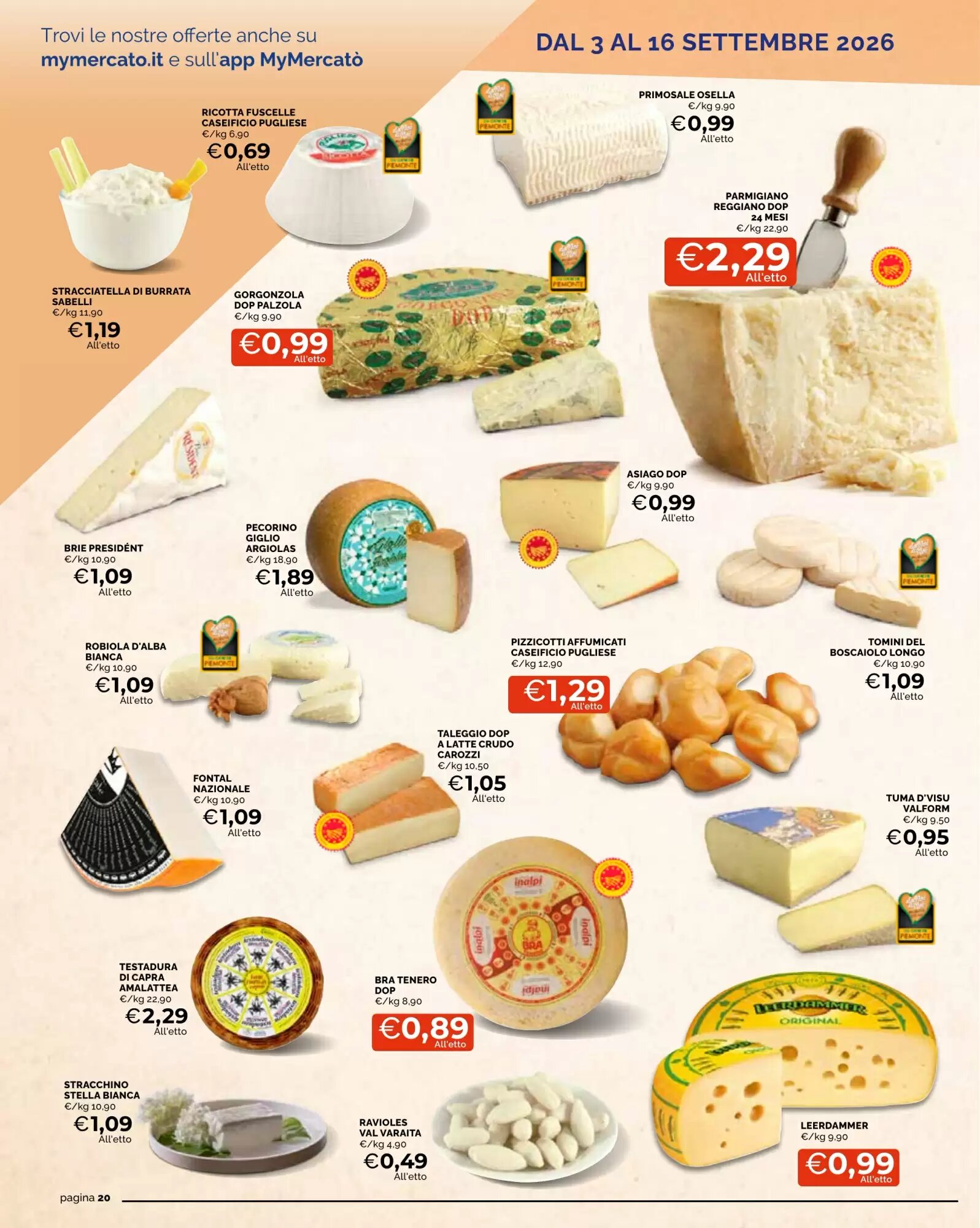 Volantino promozionale Mercatò  valide dal 03/09/2026 - Pagina 20.
