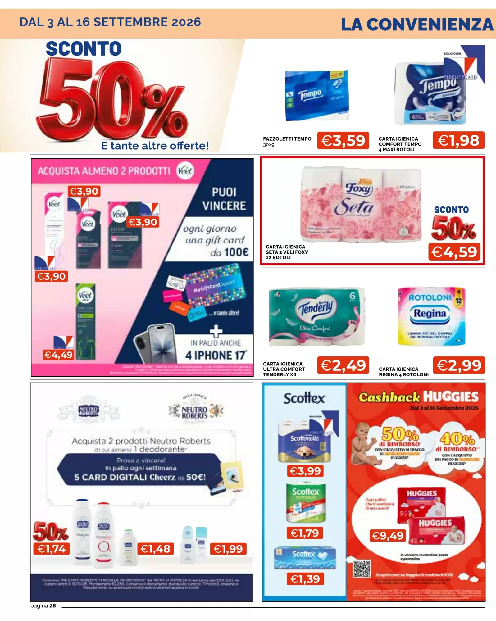 Volantino promozionale Mercatò  valide dal 03/09/2026 - Pagina 28.