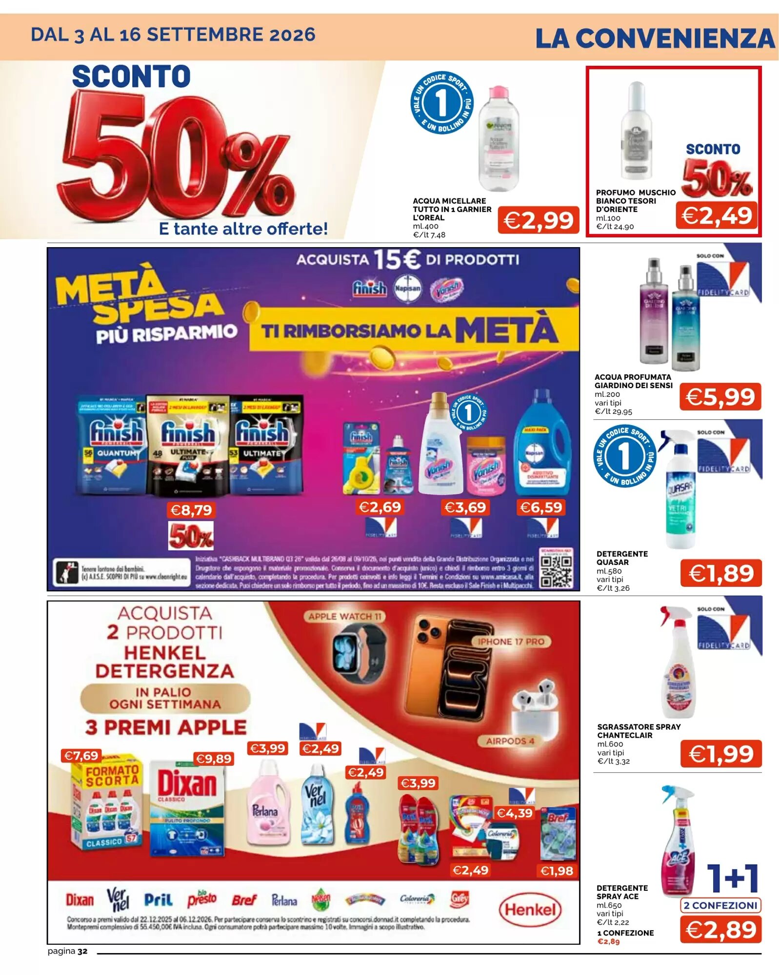 Volantino promozionale Mercatò  valide dal 03/09/2026 - Pagina 32.