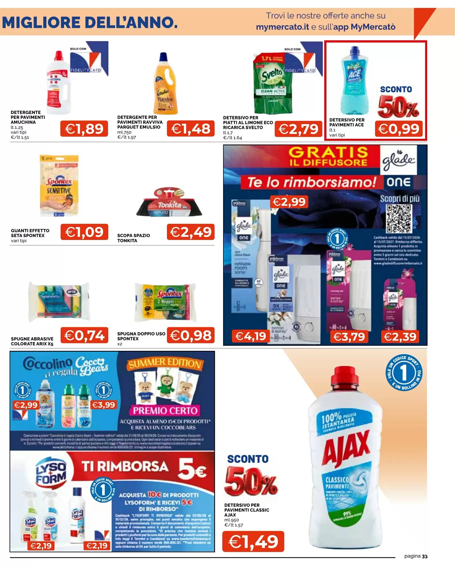 Volantino promozionale Mercatò  valide dal 03/09/2026 - Pagina 33.