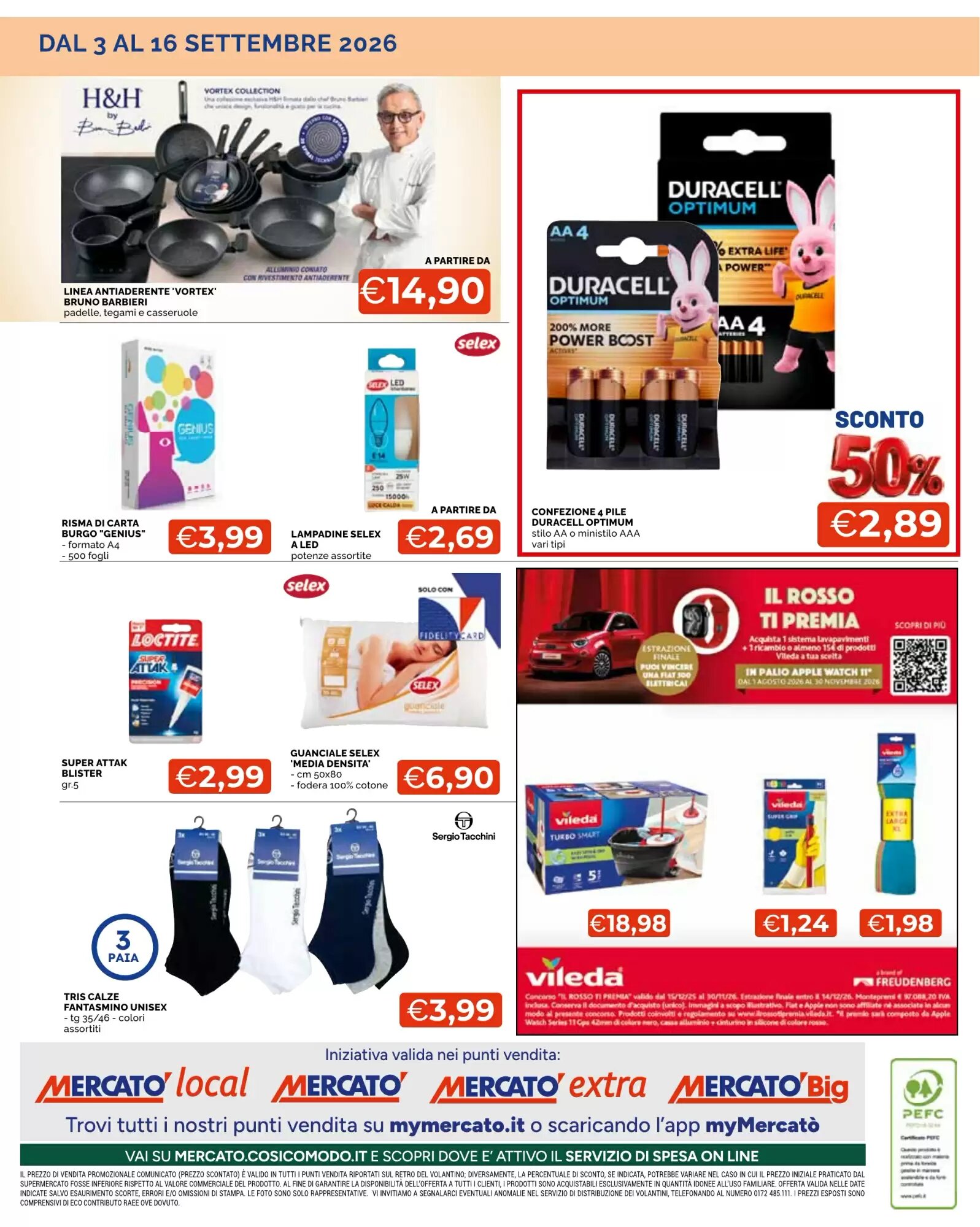 Volantino promozionale Mercatò  valide dal 03/09/2026 - Pagina 36.