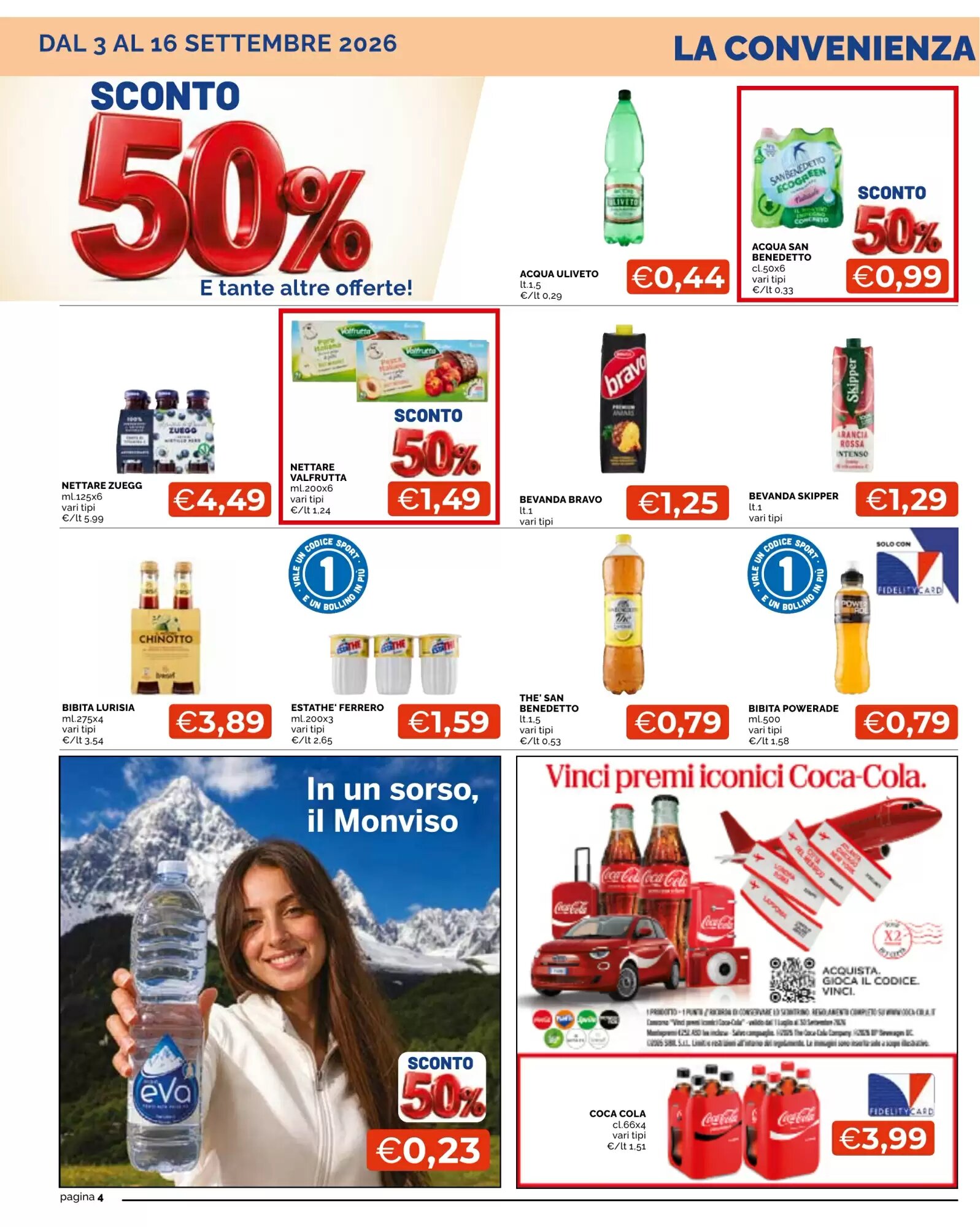 Volantino promozionale Mercatò  valide dal 03/09/2026 - Pagina 4.