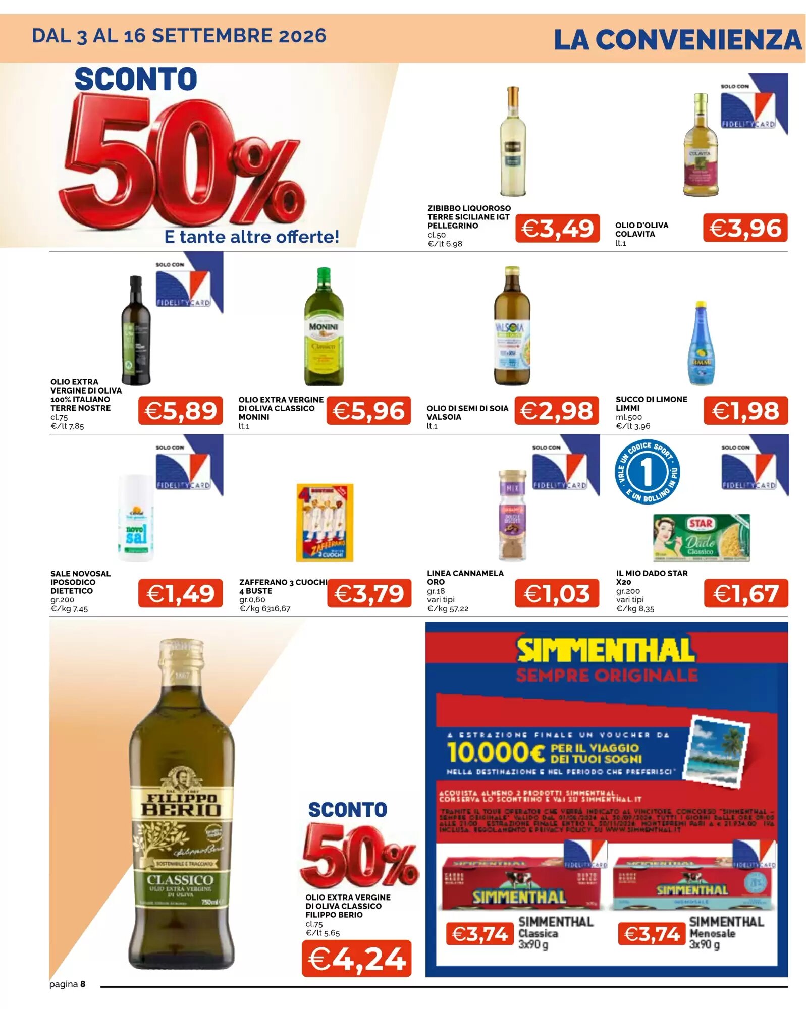 Volantino promozionale Mercatò  valide dal 03/09/2026 - Pagina 8.