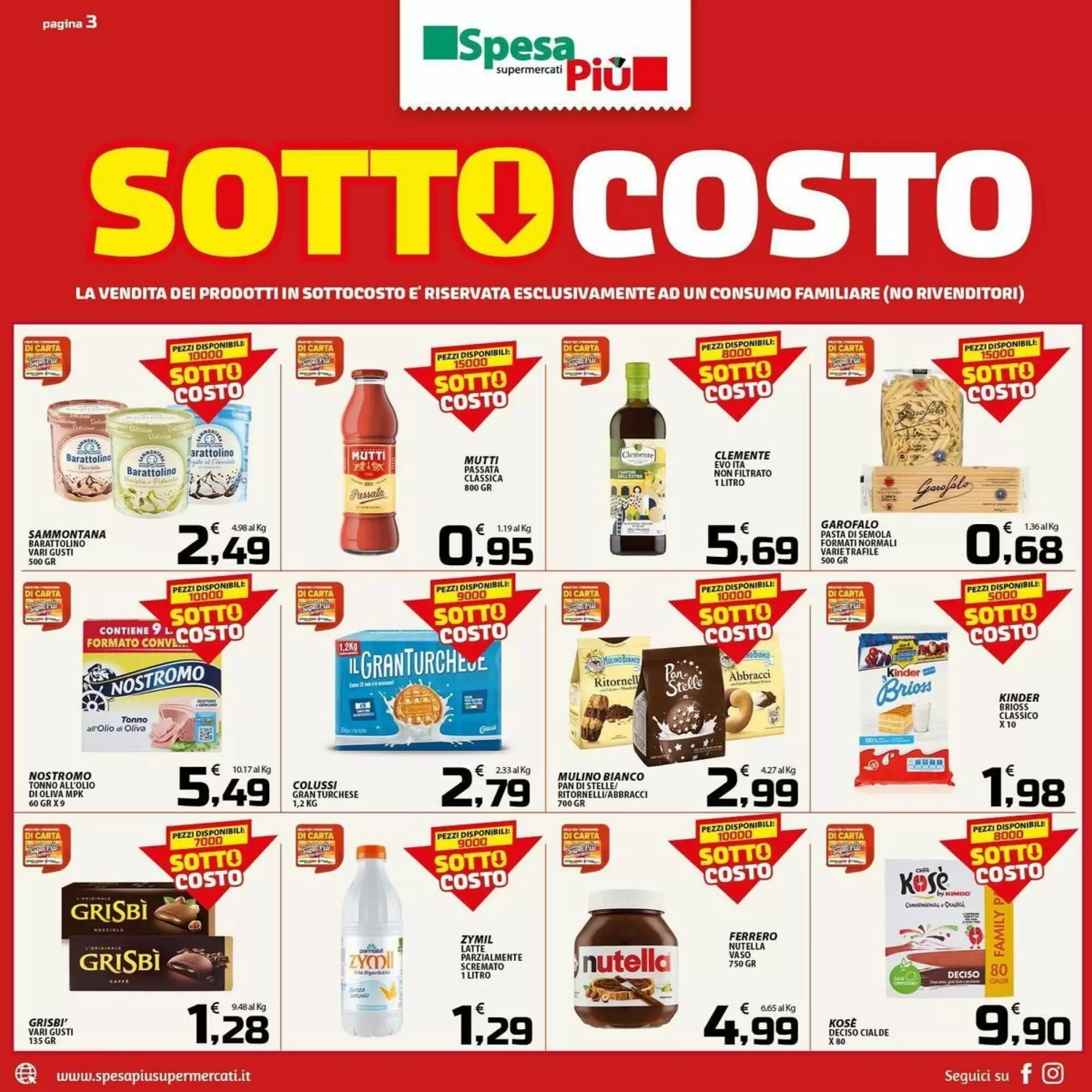 Volantino promozionale SpesaPiù Supermercati  valide dal 03/09/2026 - Pagina 3.