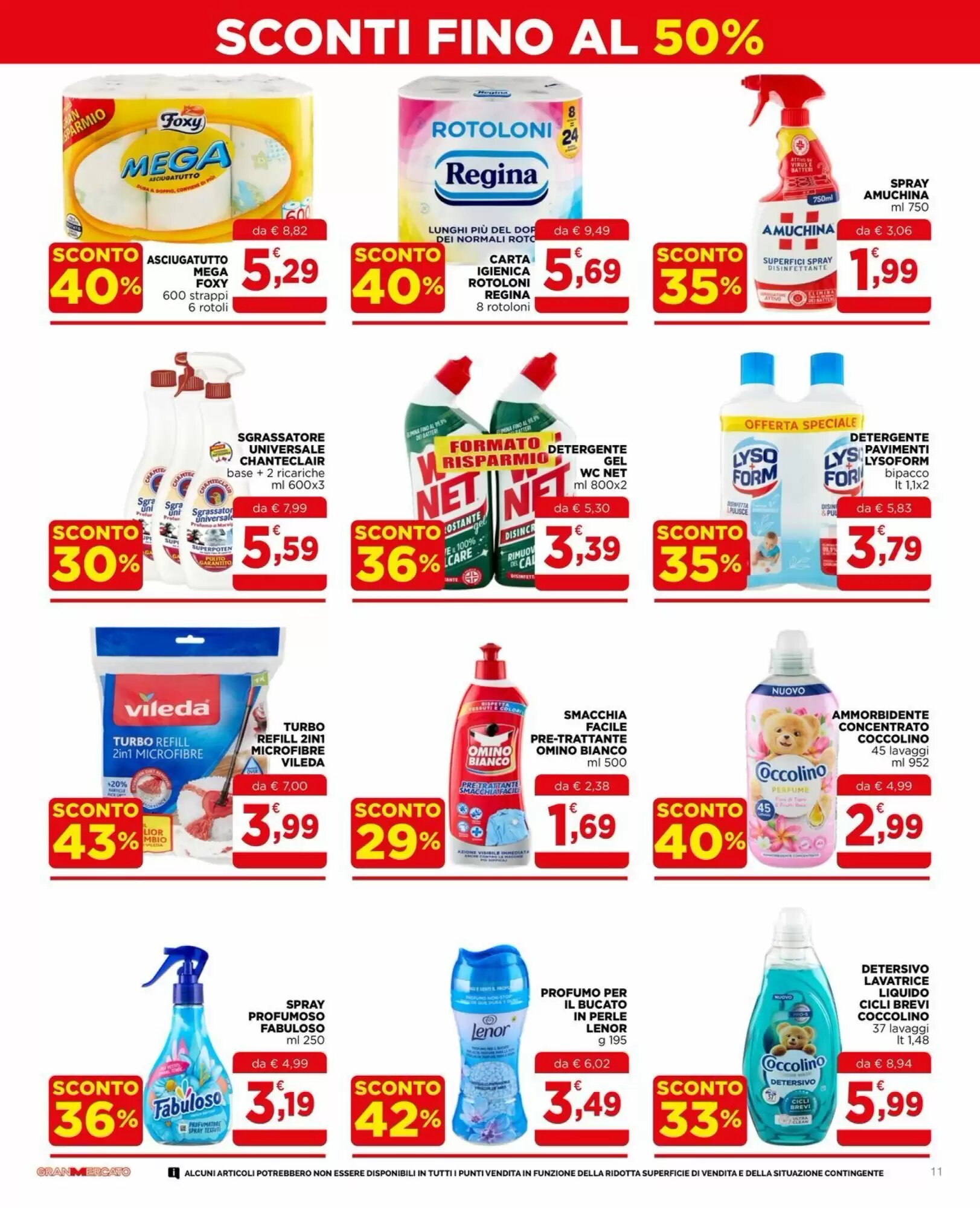 Volantino promozionale Gran mercato  valide dal 03/09/2026 - Pagina 11.