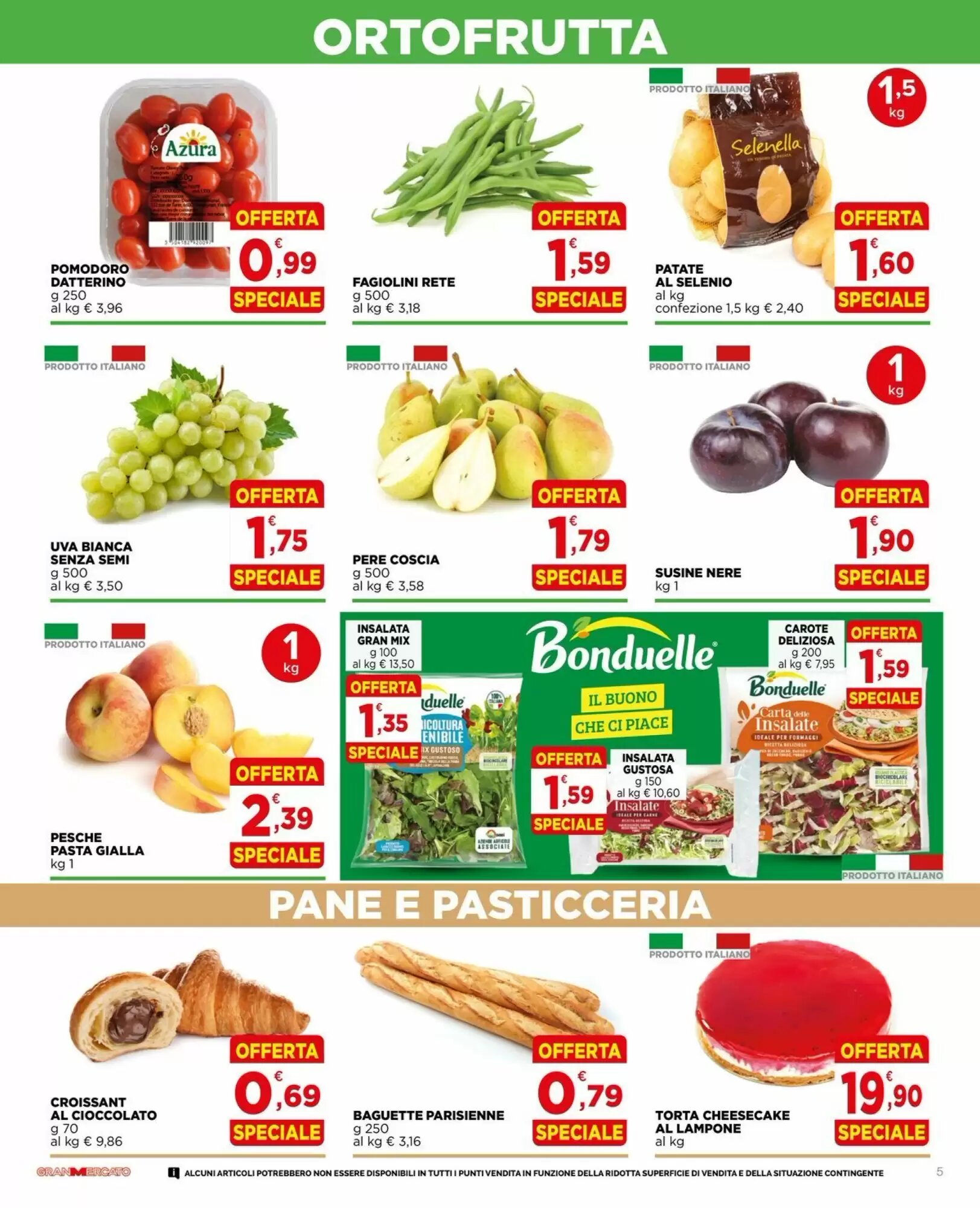 Volantino promozionale Gran mercato  valide dal 03/09/2026 - Pagina 5.