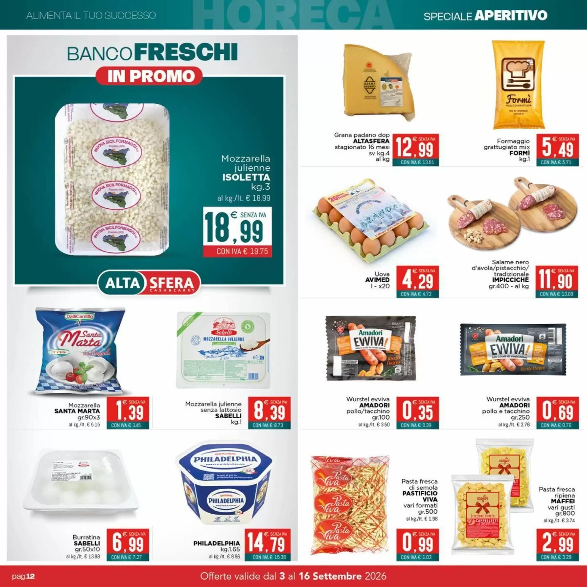 Volantino promozionale Altasfera  valide dal 03/09/2026 - Pagina 12.