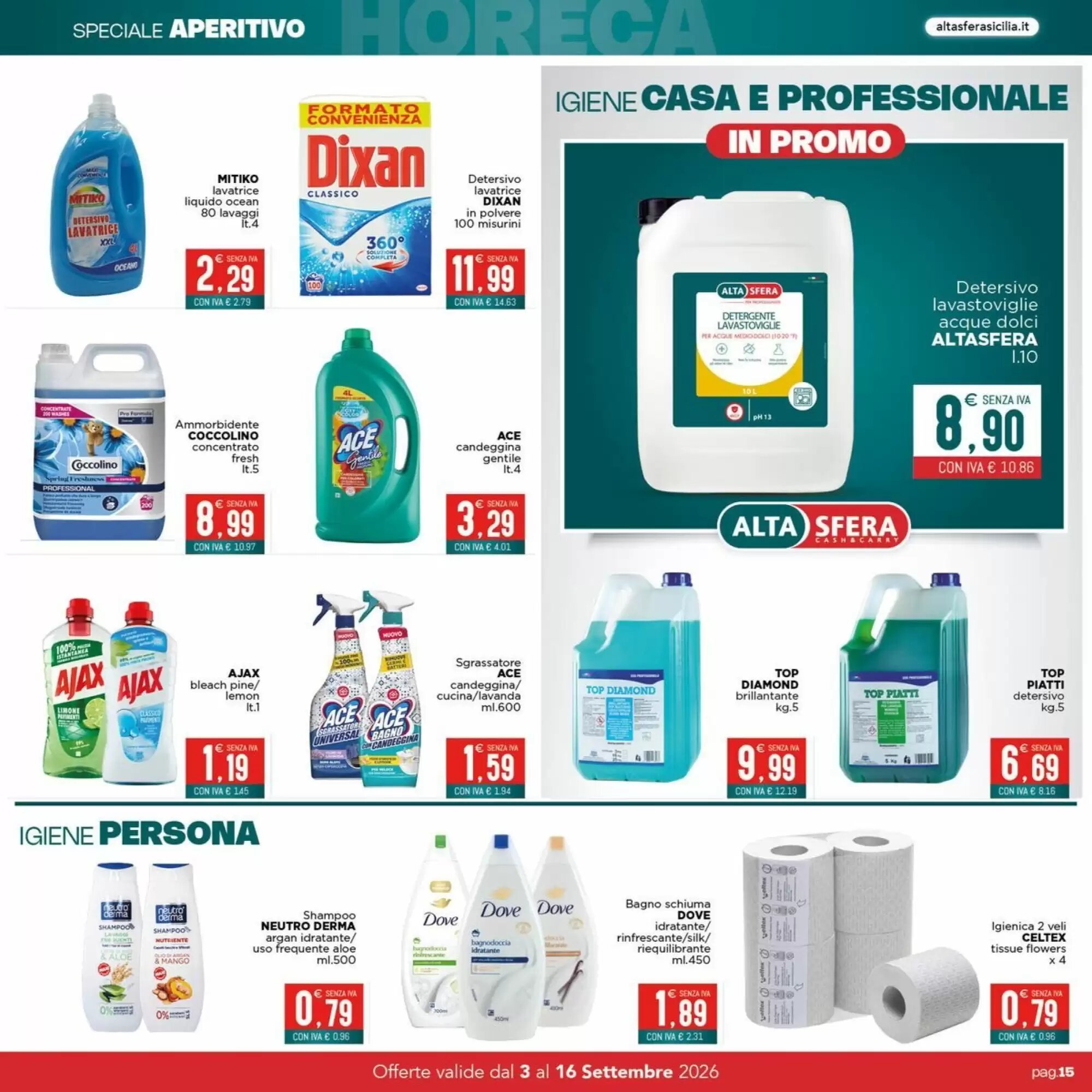 Volantino promozionale Altasfera  valide dal 03/09/2026 - Pagina 15.