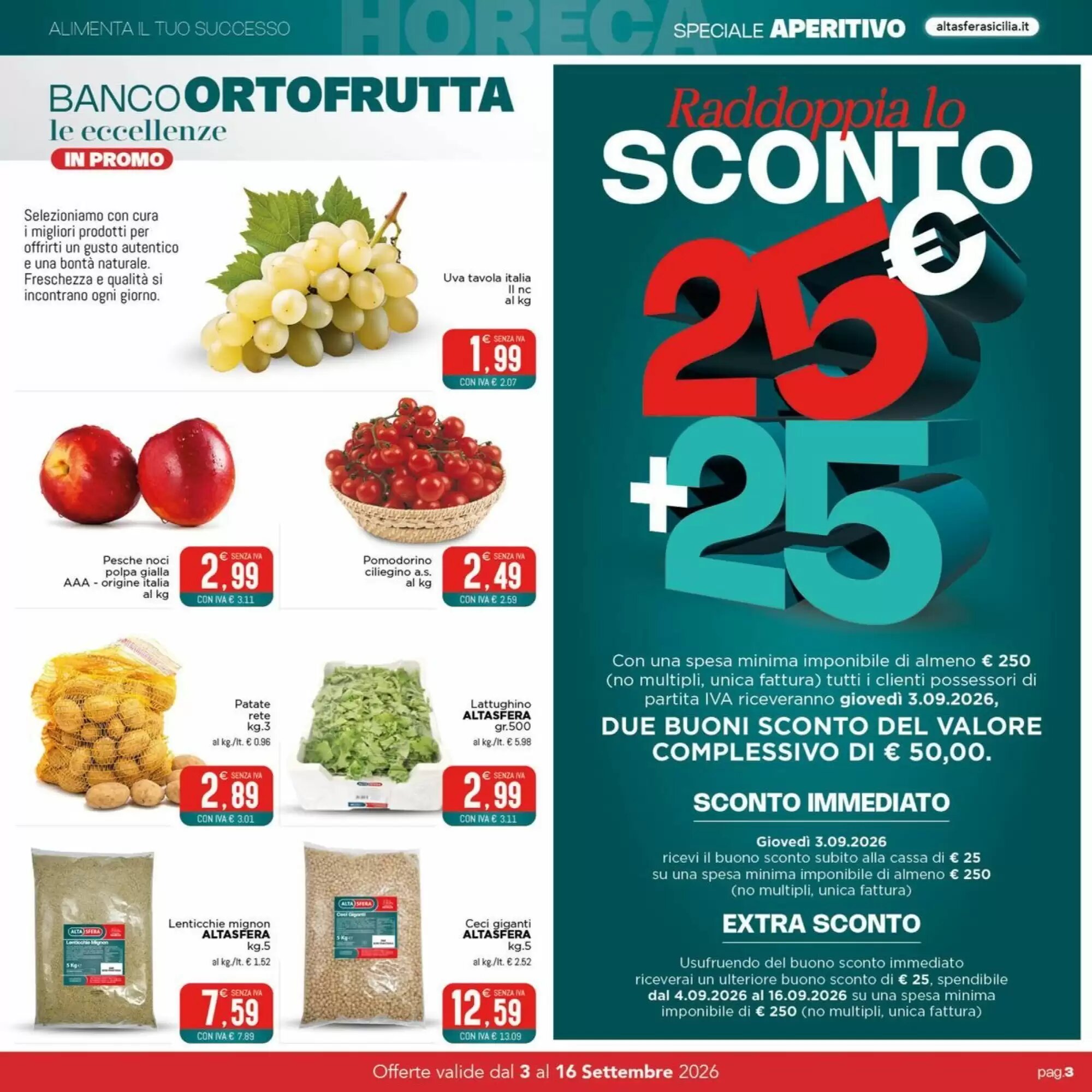 Volantino promozionale Altasfera  valide dal 03/09/2026 - Pagina 3.