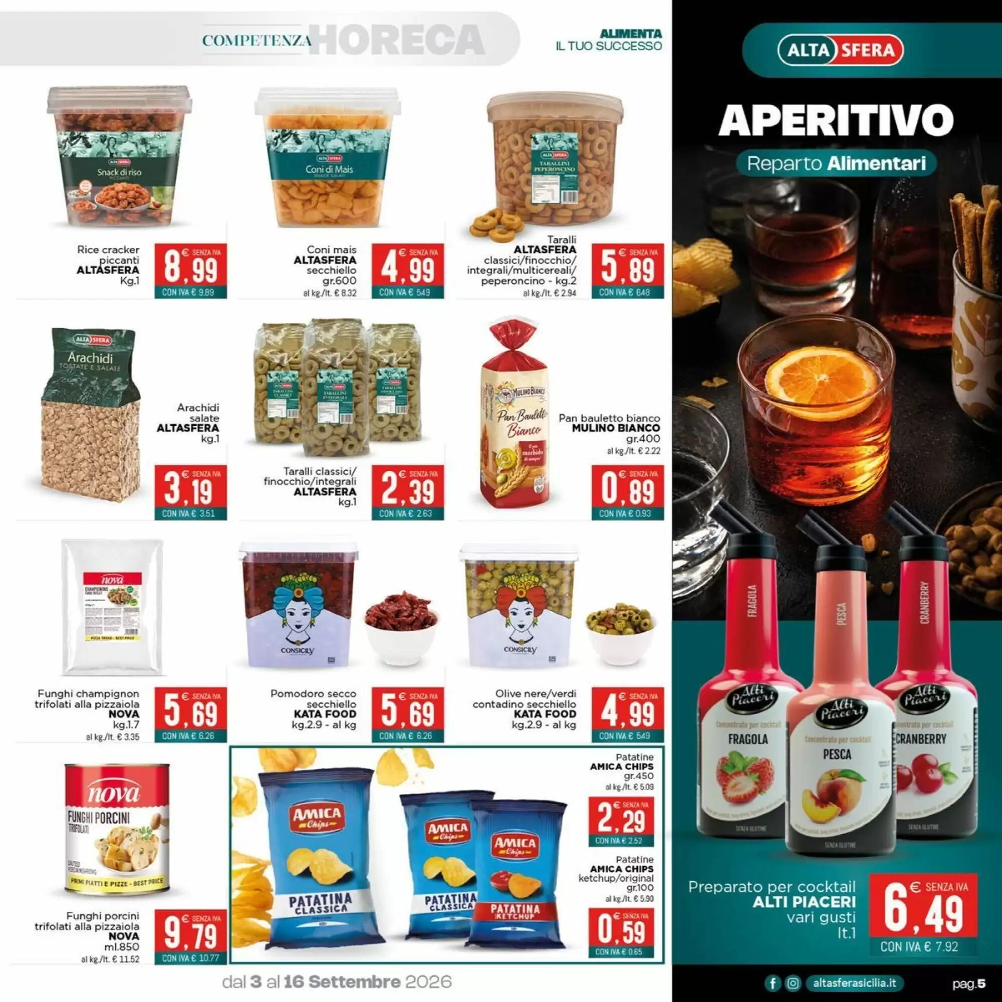 Volantino promozionale Altasfera  valide dal 03/09/2026 - Pagina 5.