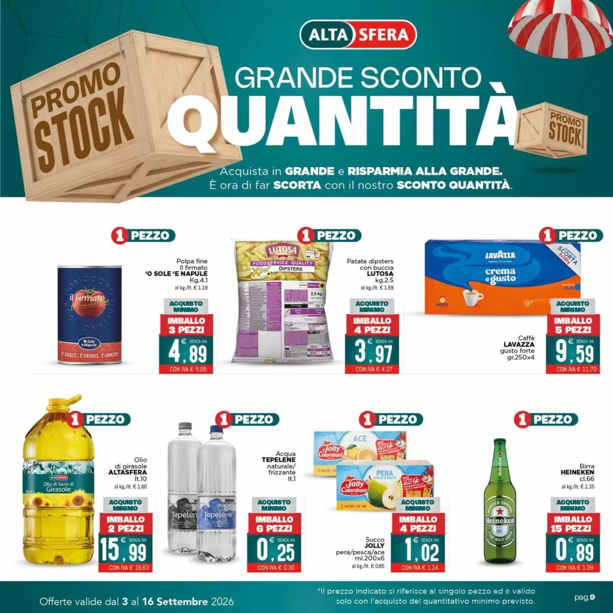 Volantino promozionale Altasfera  valide dal 03/09/2026 - Pagina 9.