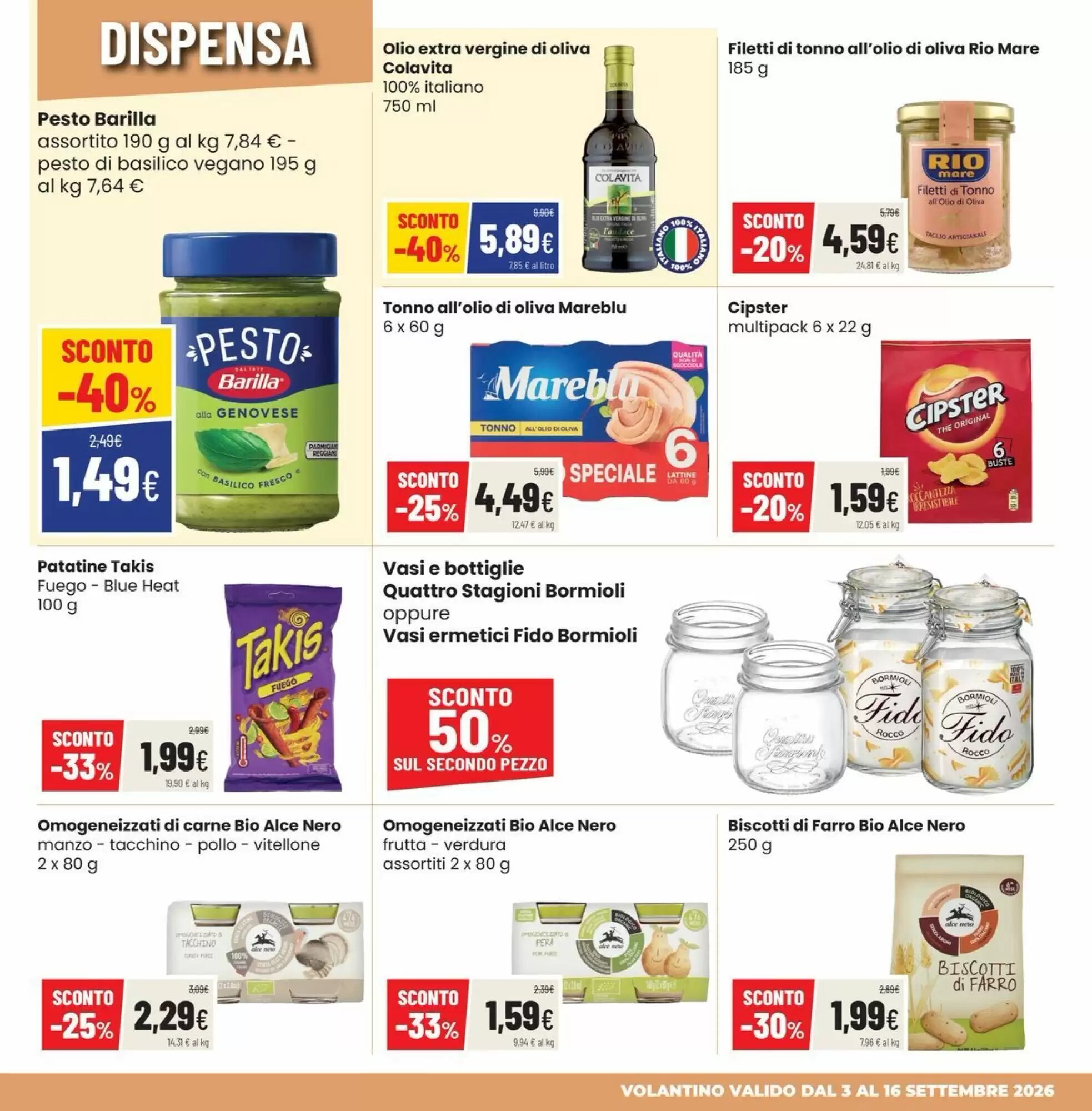 Volantino promozionale Coop Master Alleanza 3.0  valide dal 03/09/2026 - Pagina 17.