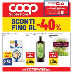 Volantino promozionale Coop Master Alleanza 3.0  valide dal 03/09/2026