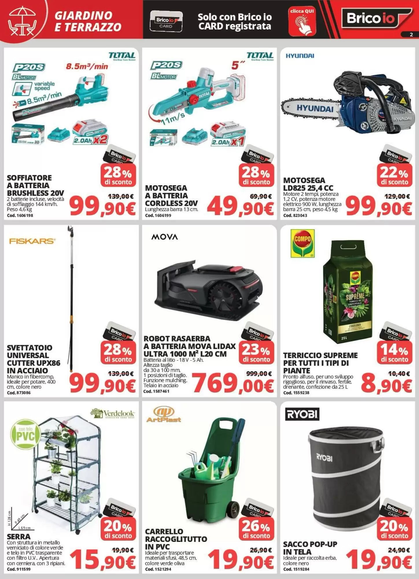 Volantino promozionale Brico Io  valide dal 03/09/2026 - Pagina 2.