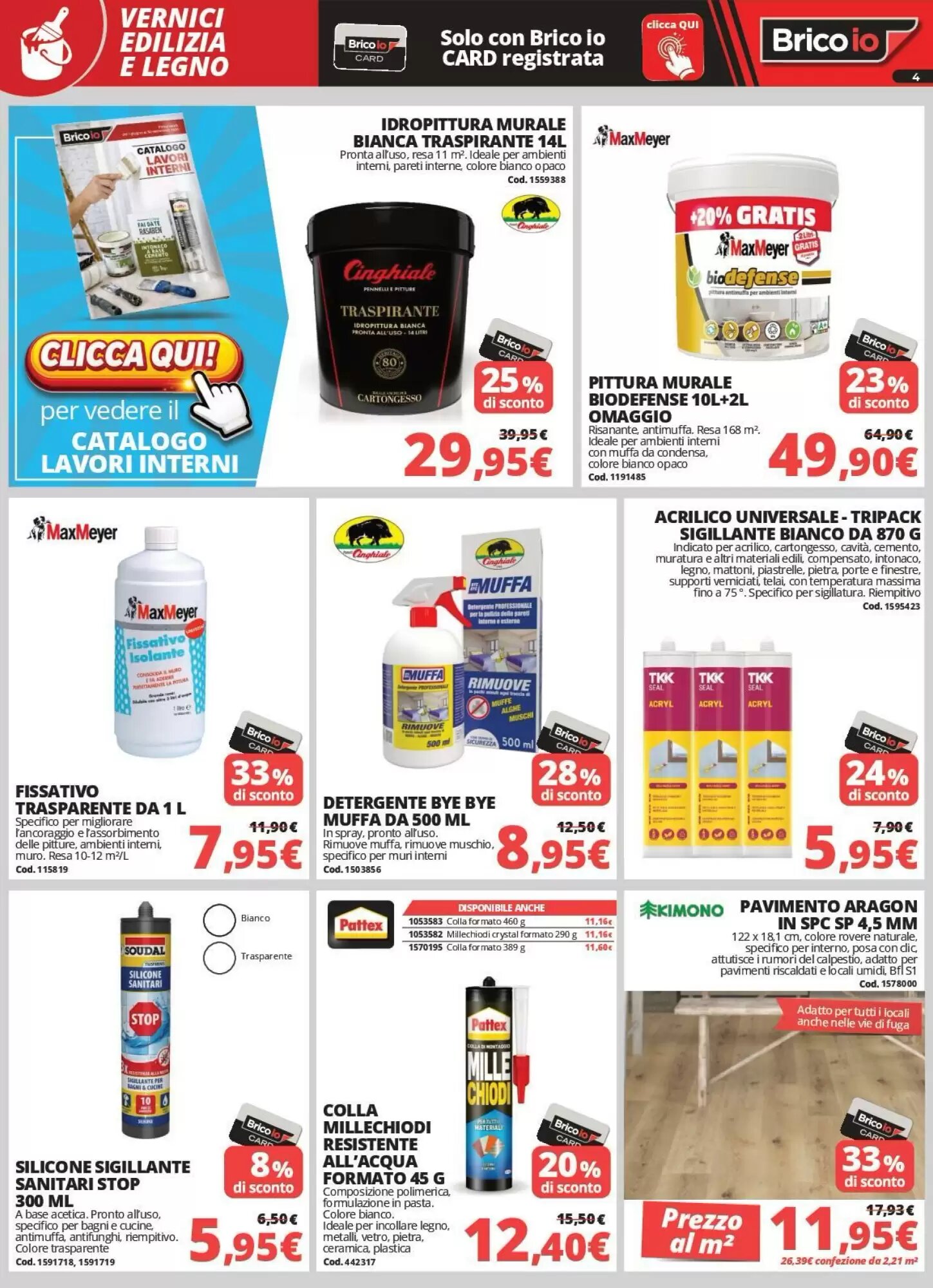 Volantino promozionale Brico Io  valide dal 03/09/2026 - Pagina 4.