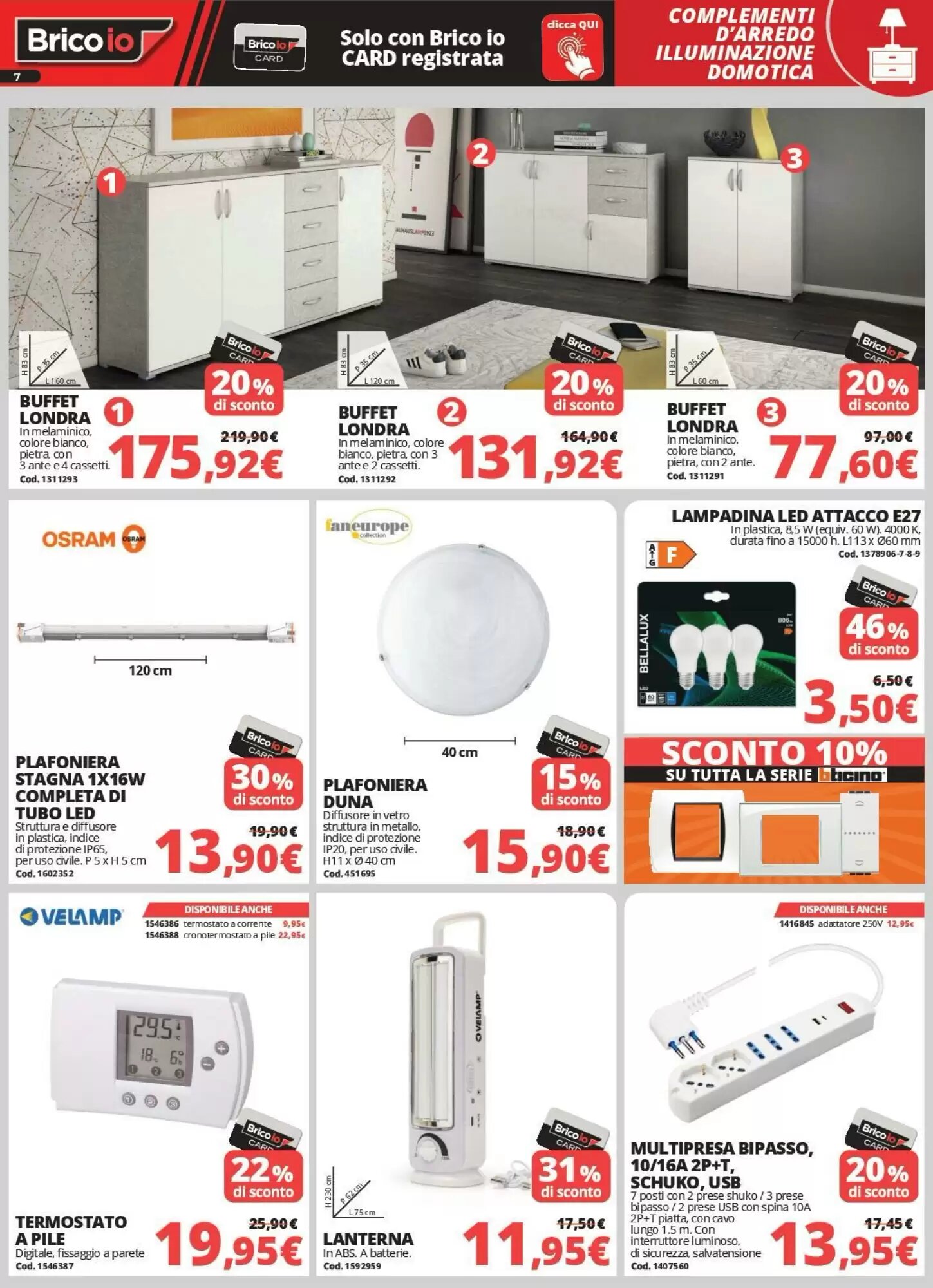 Volantino promozionale Brico Io  valide dal 03/09/2026 - Pagina 7.