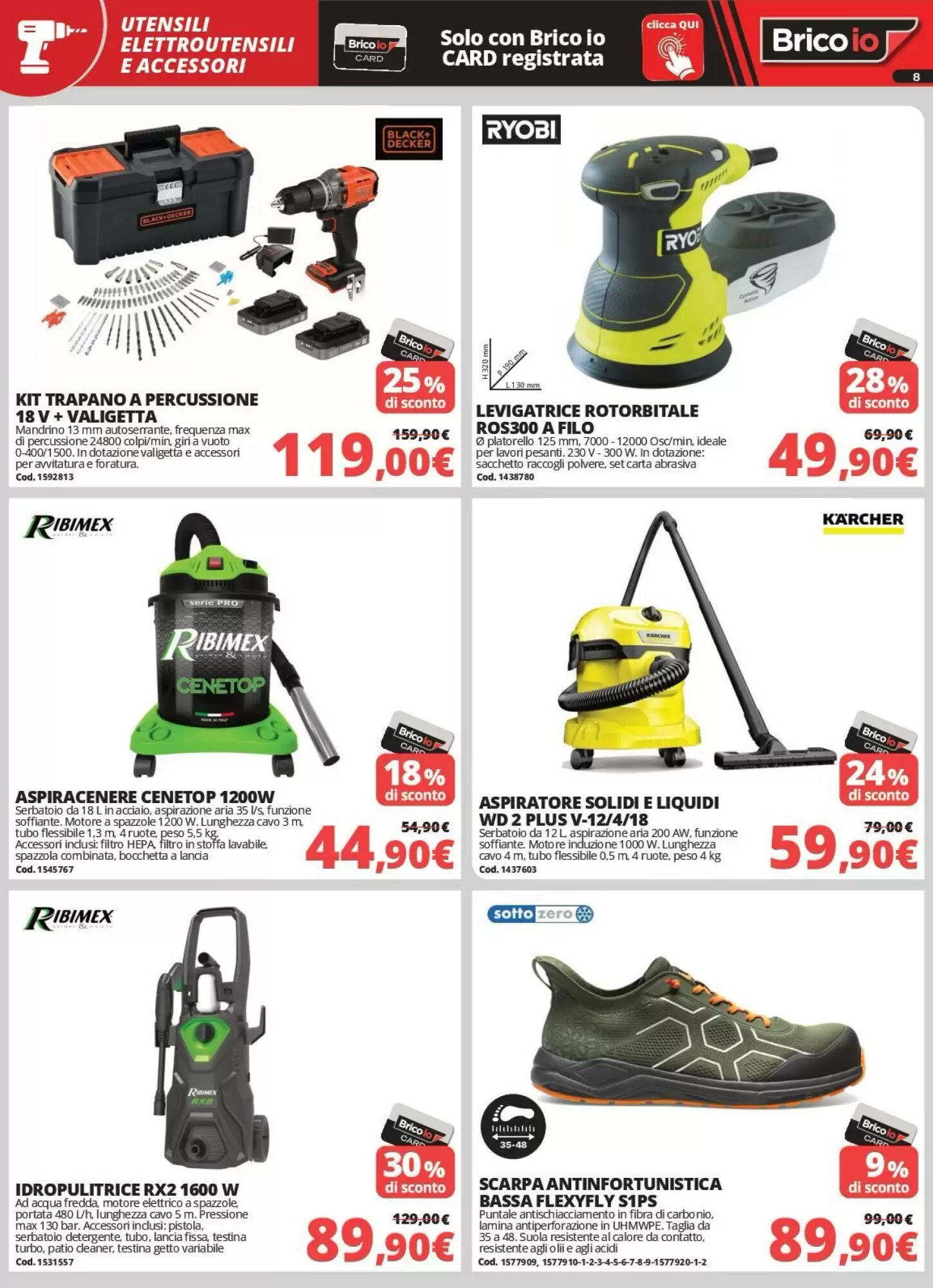Volantino promozionale Brico Io  valide dal 03/09/2026 - Pagina 8.