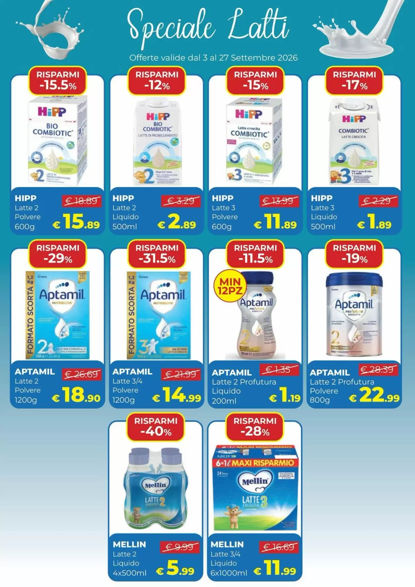 Volantino promozionale Ideal Bimbo  valide dal 03/09/2026 - Pagina 11.