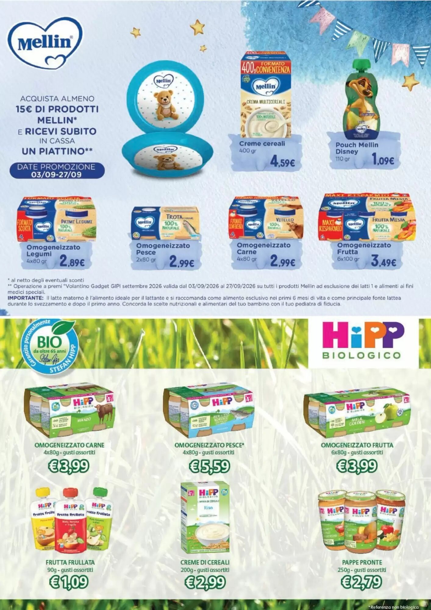 Volantino promozionale Ideal Bimbo  valide dal 03/09/2026 - Pagina 15.