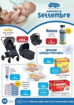 Volantino promozionale Ideal Bimbo  valide dal 03/09/2026