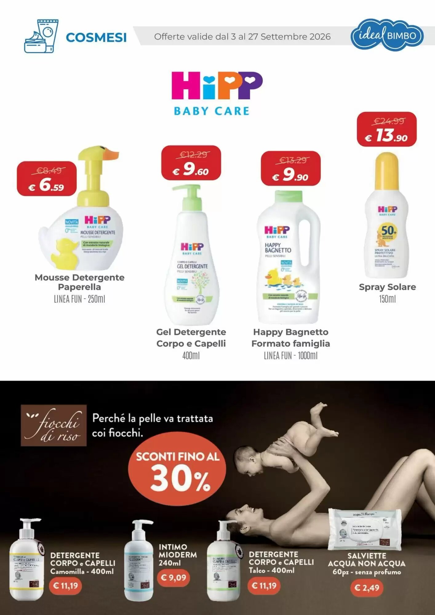 Volantino promozionale Ideal Bimbo  valide dal 03/09/2026 - Pagina 20.