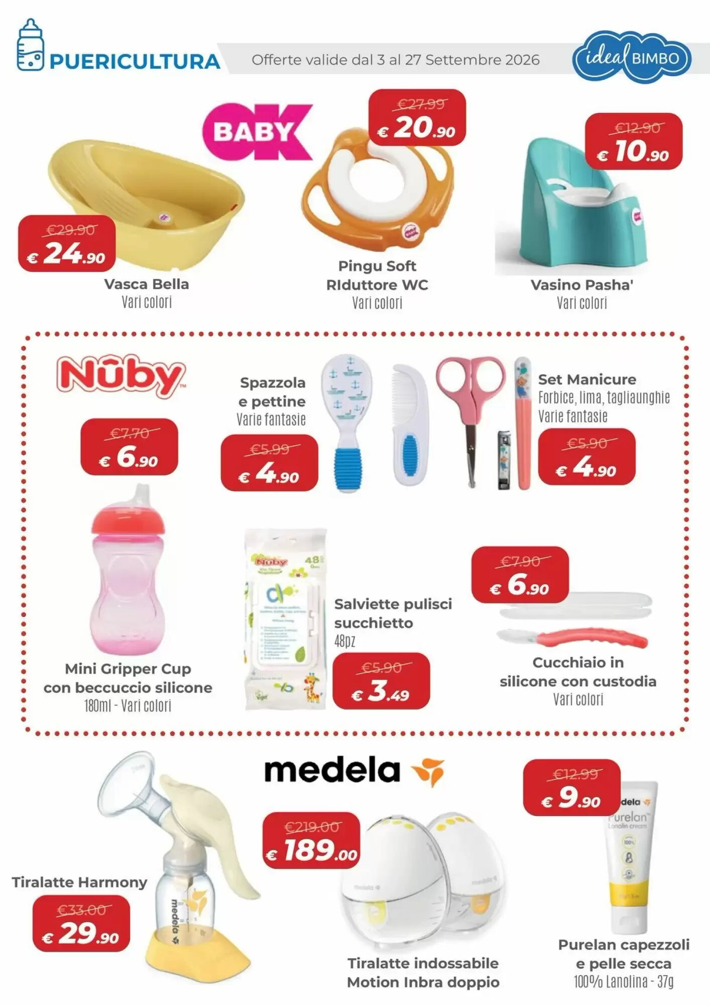 Volantino promozionale Ideal Bimbo  valide dal 03/09/2026 - Pagina 27.