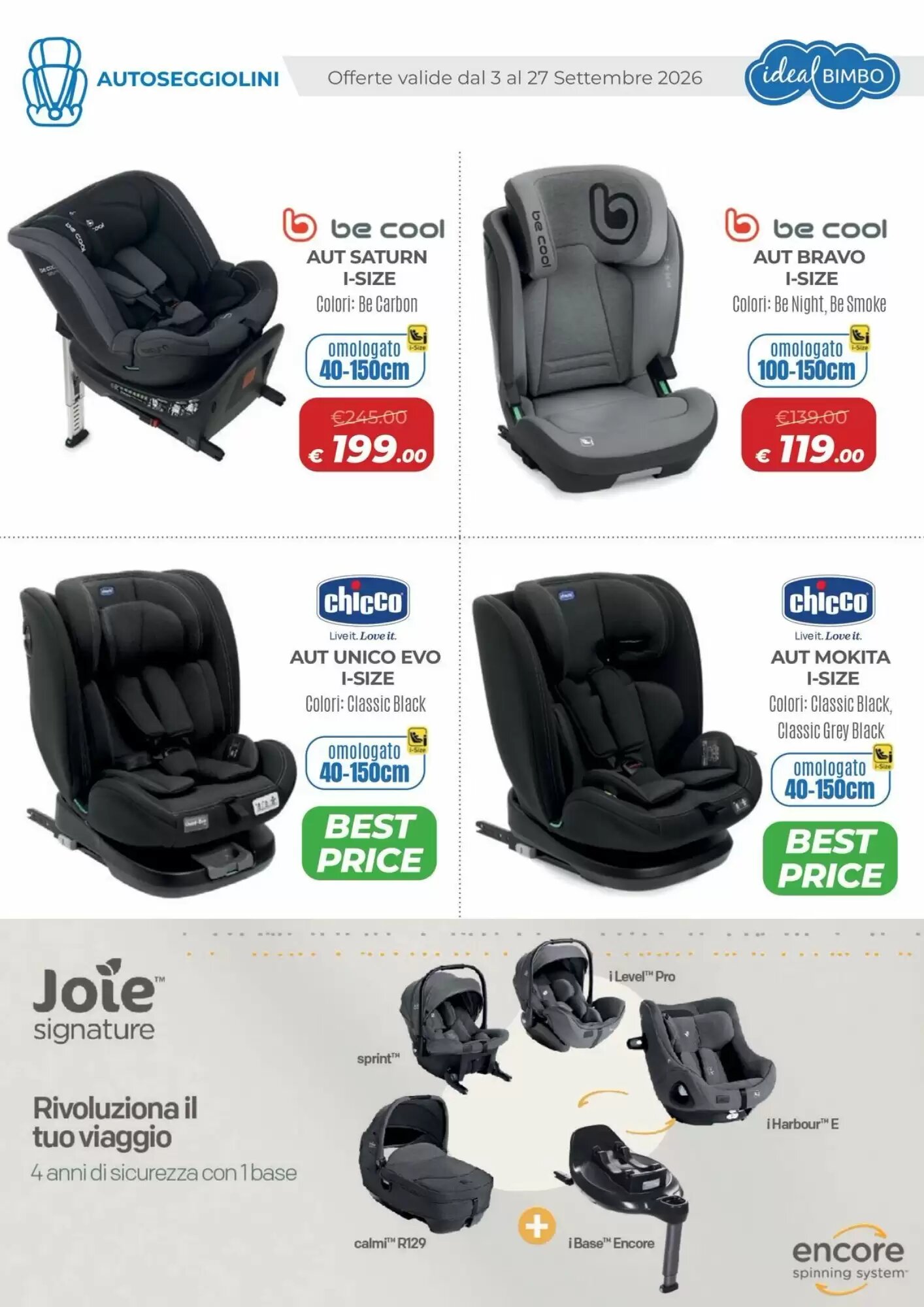 Volantino promozionale Ideal Bimbo  valide dal 03/09/2026 - Pagina 36.