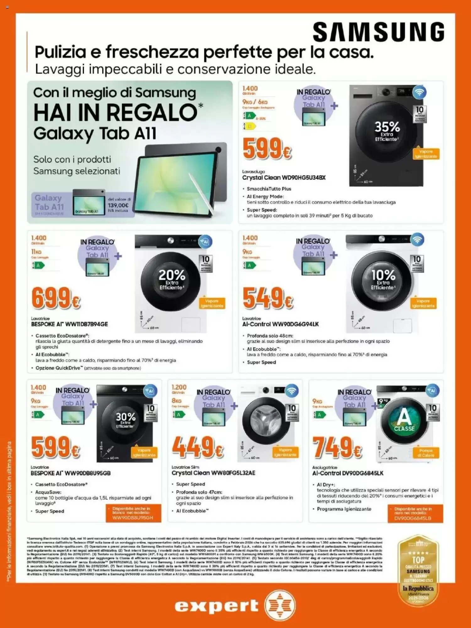 Volantino promozionale Expert  valide dal 03/09/2026 - Pagina 31.