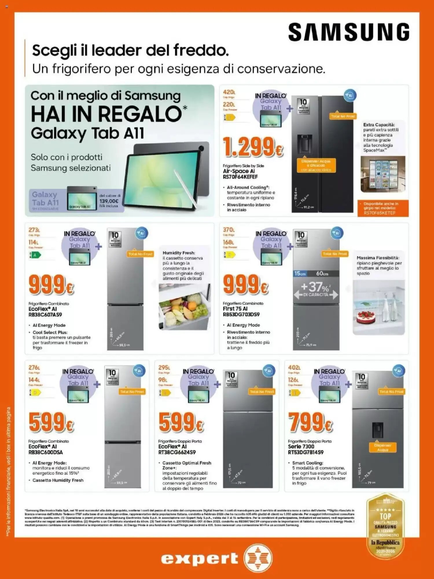 Volantino promozionale Expert  valide dal 03/09/2026 - Pagina 32.