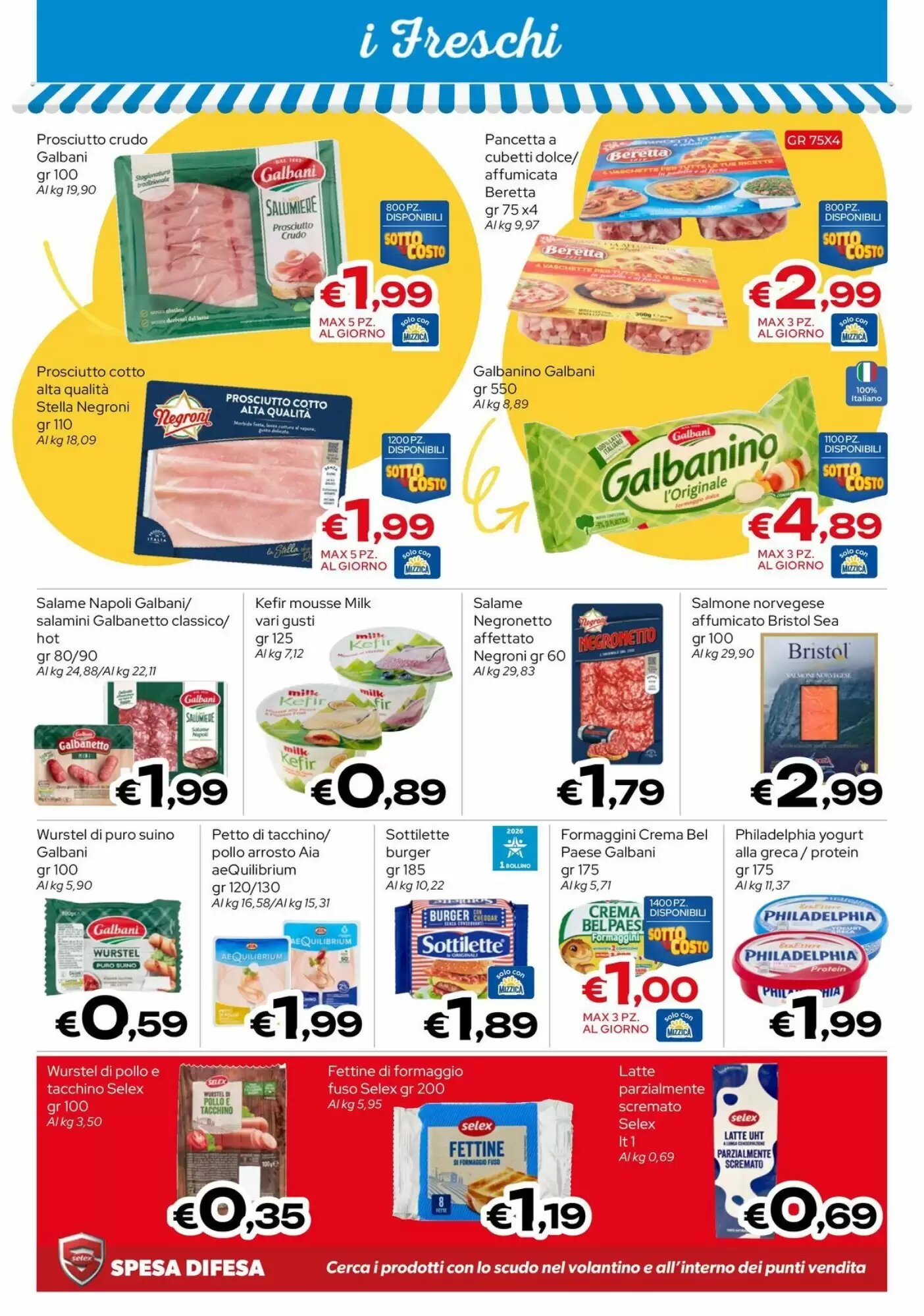 Volantino promozionale MAX Supermercati  valide dal 03/09/2026 - Pagina 6.