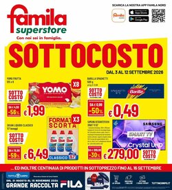 Volantino promozionale Famila Superstore  valide dal 03/09/2026
