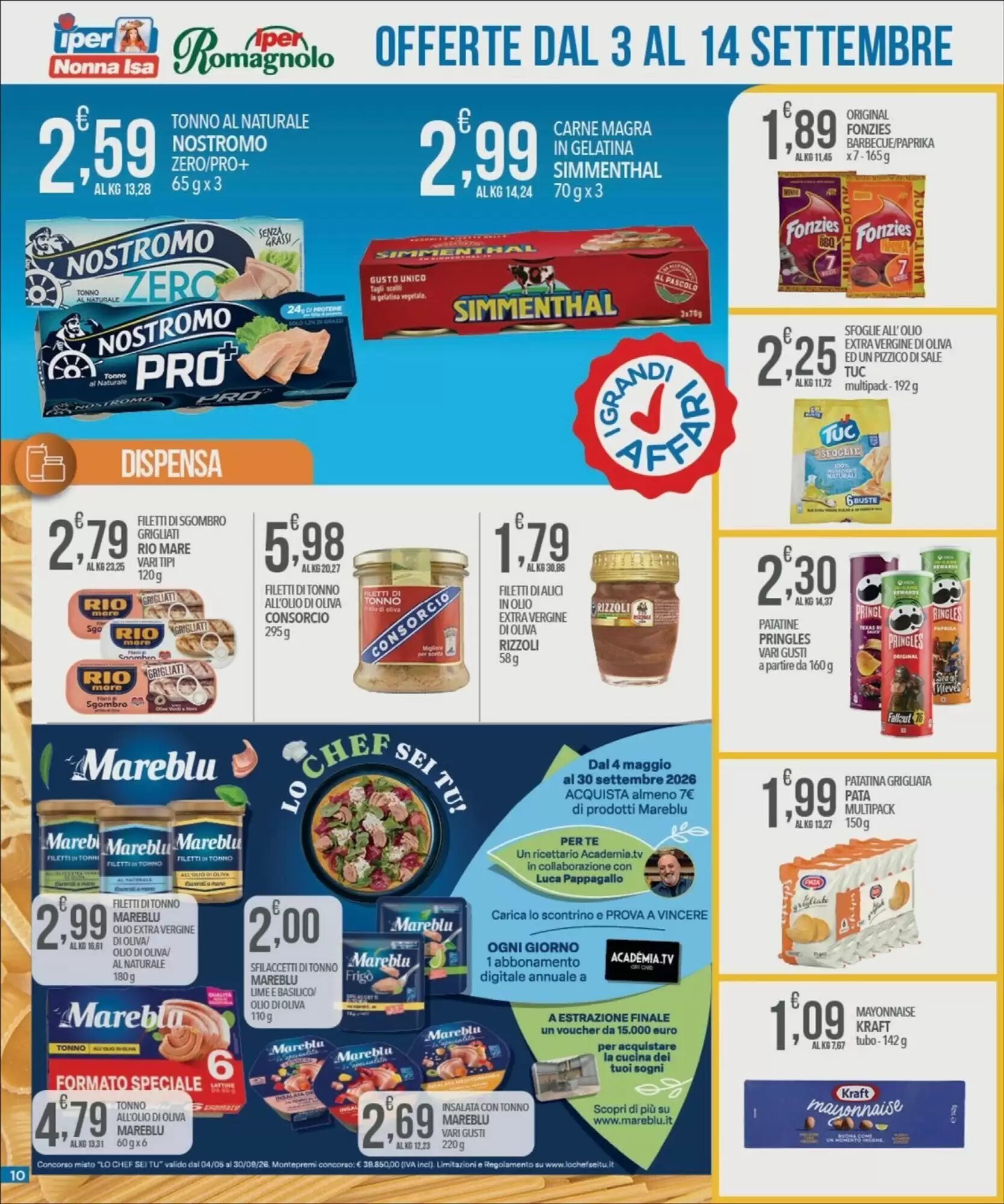 Volantino promozionale Iper Nonna Isa  valide dal 03/09/2026 - Pagina 10.