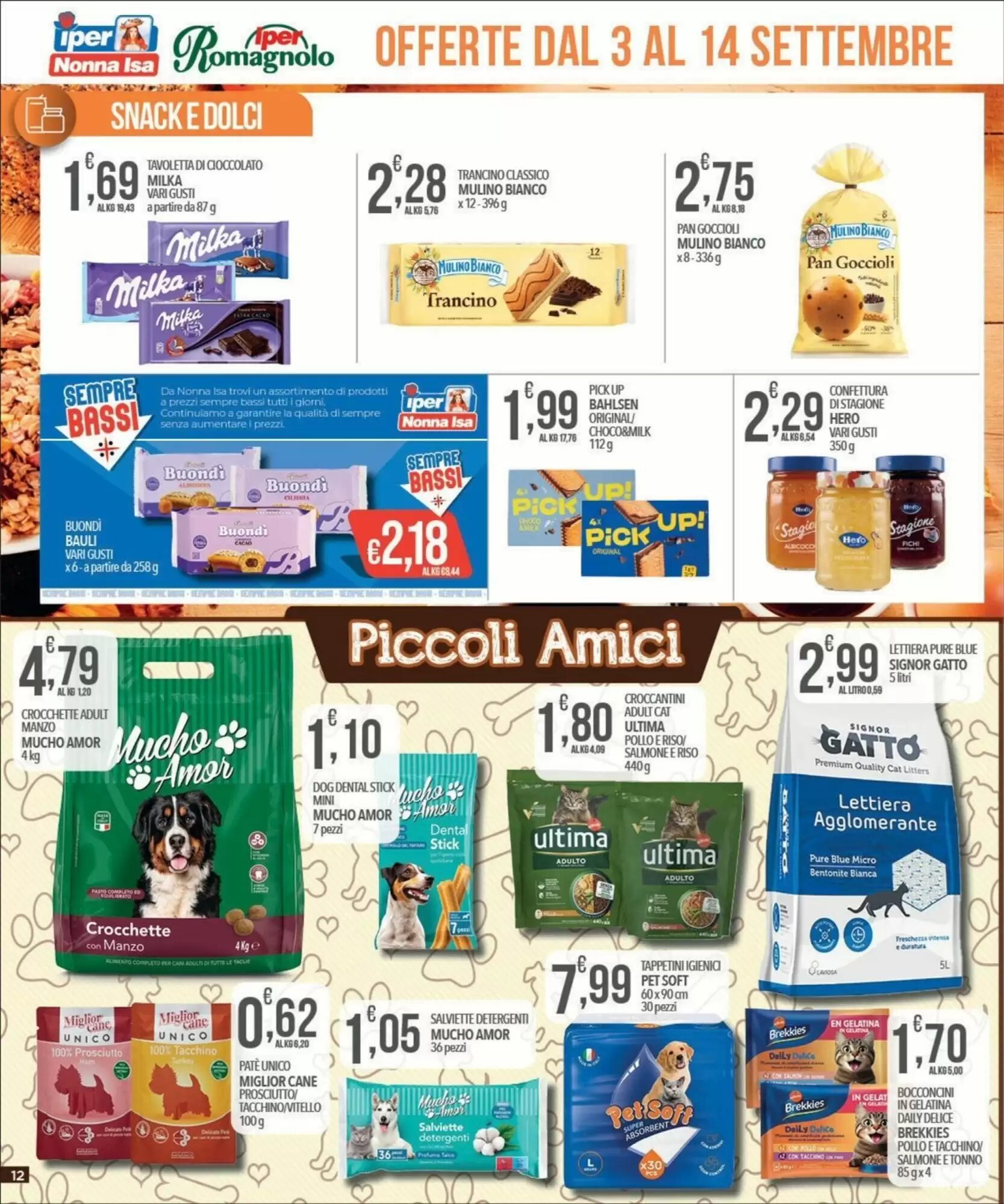 Volantino promozionale Iper Nonna Isa  valide dal 03/09/2026 - Pagina 12.