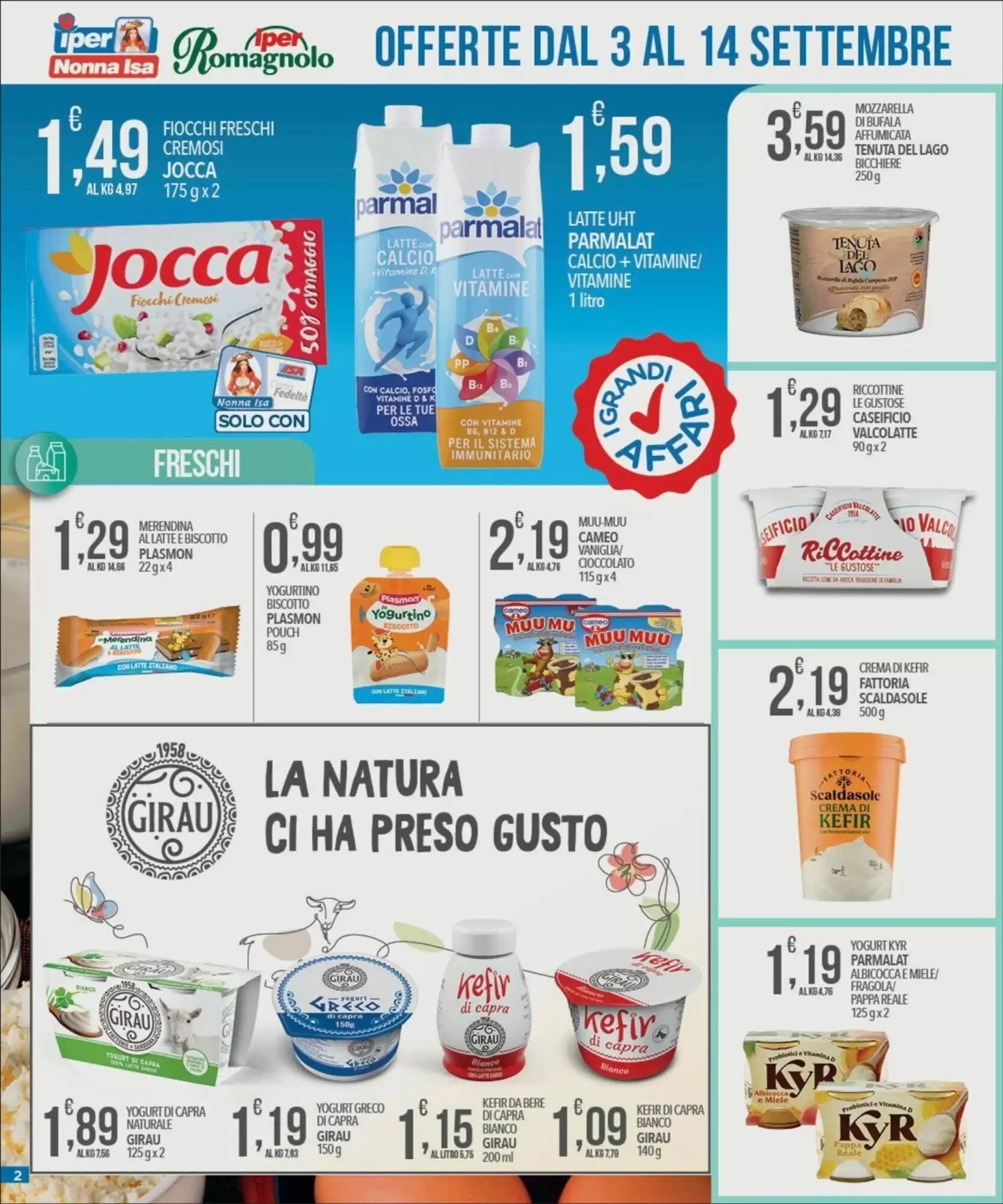 Volantino promozionale Iper Nonna Isa  valide dal 03/09/2026 - Pagina 2.