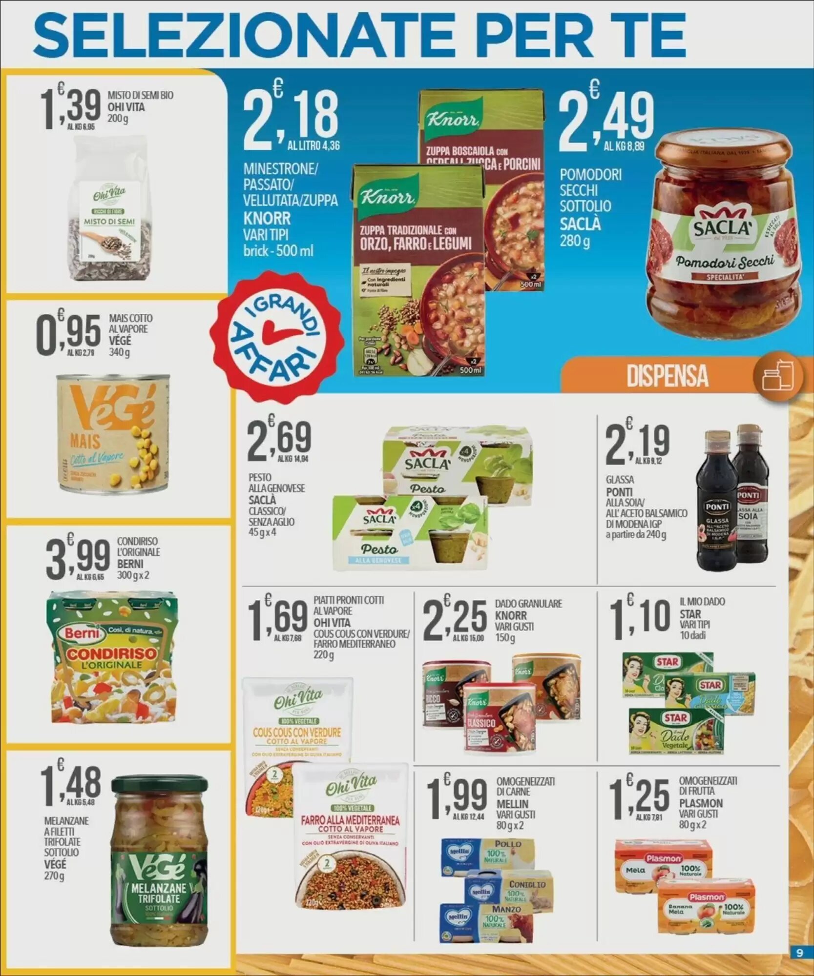 Volantino promozionale Iper Nonna Isa  valide dal 03/09/2026 - Pagina 9.