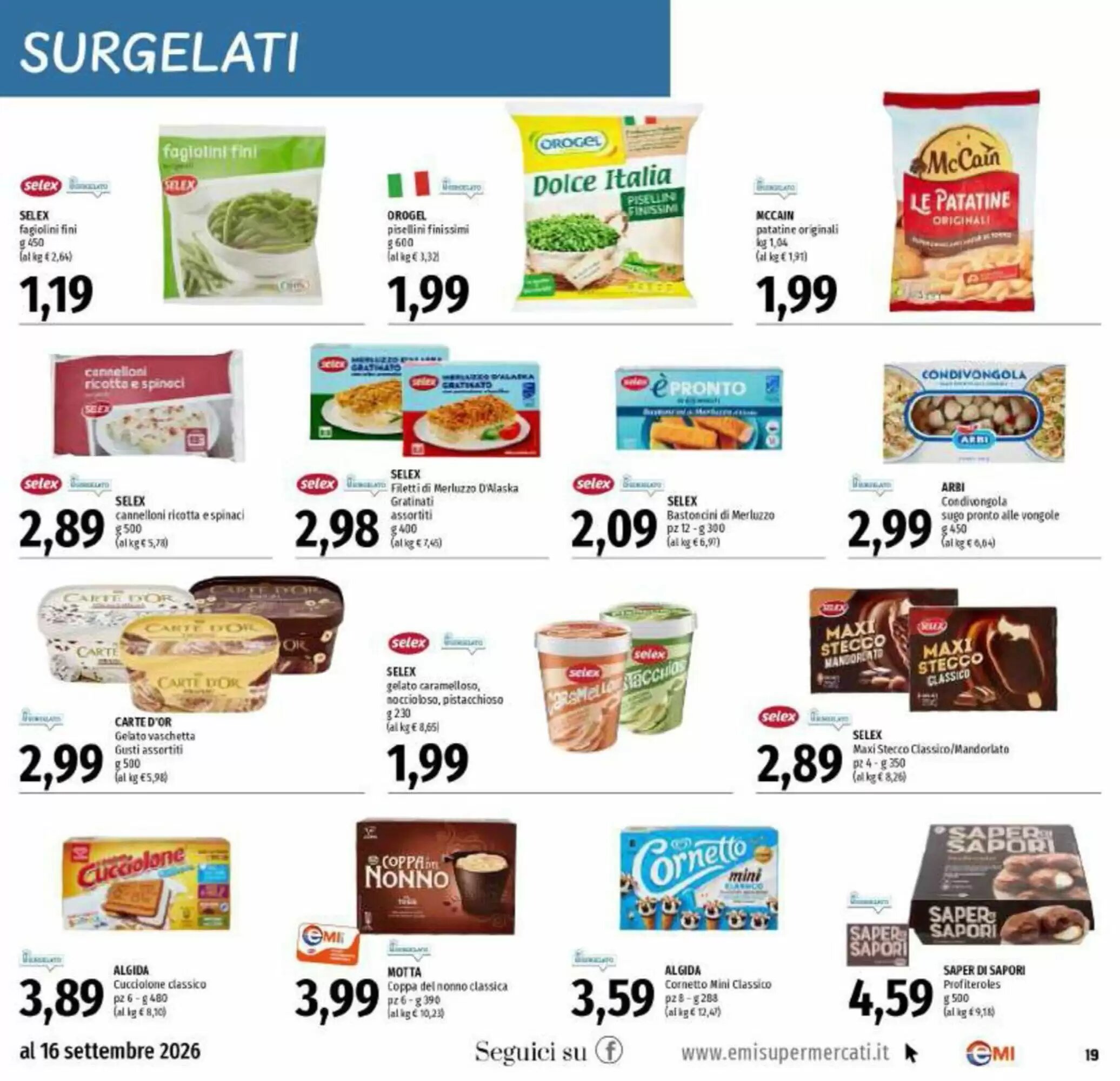 Volantino promozionale Emi Supermercati  valide dal 03/09/2026 - Pagina 19.