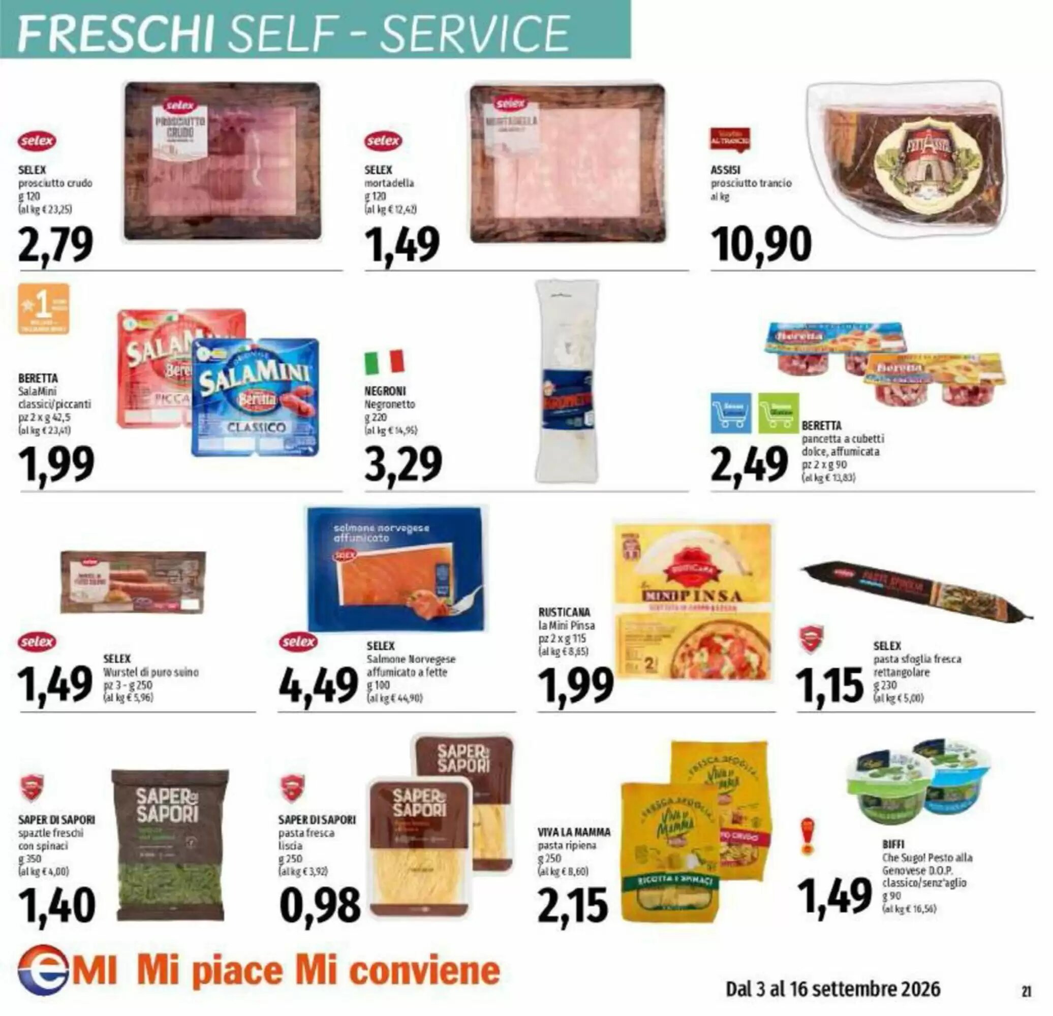 Volantino promozionale Emi Supermercati  valide dal 03/09/2026 - Pagina 21.