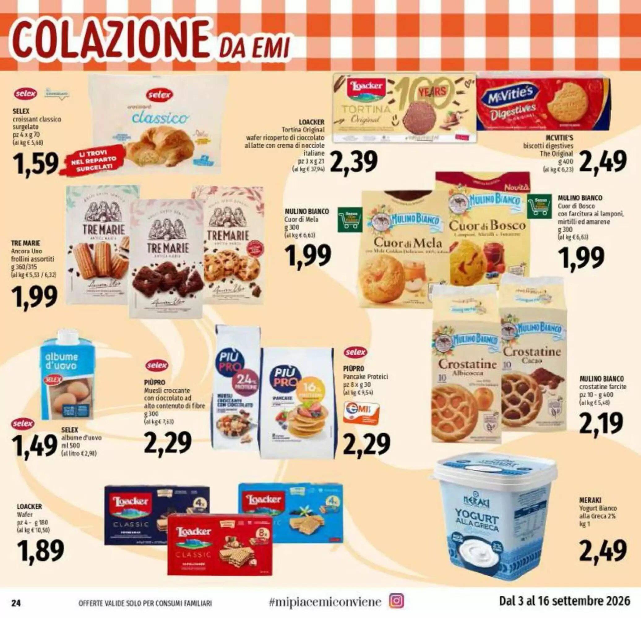Volantino promozionale Emi Supermercati  valide dal 03/09/2026 - Pagina 24.