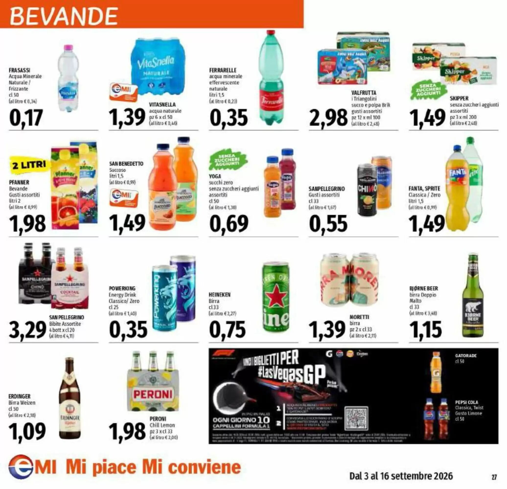 Volantino promozionale Emi Supermercati  valide dal 03/09/2026 - Pagina 27.
