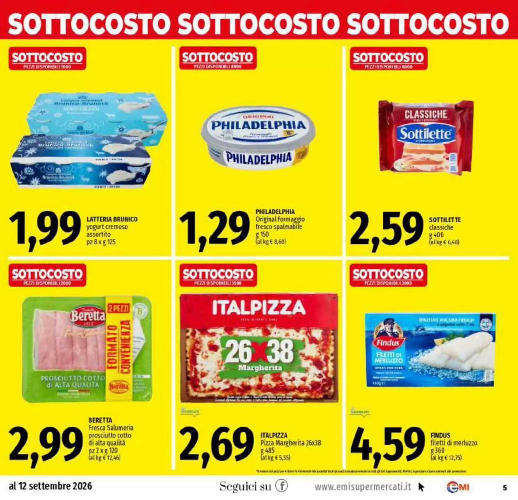 Volantino promozionale Emi Supermercati  valide dal 03/09/2026 - Pagina 5.