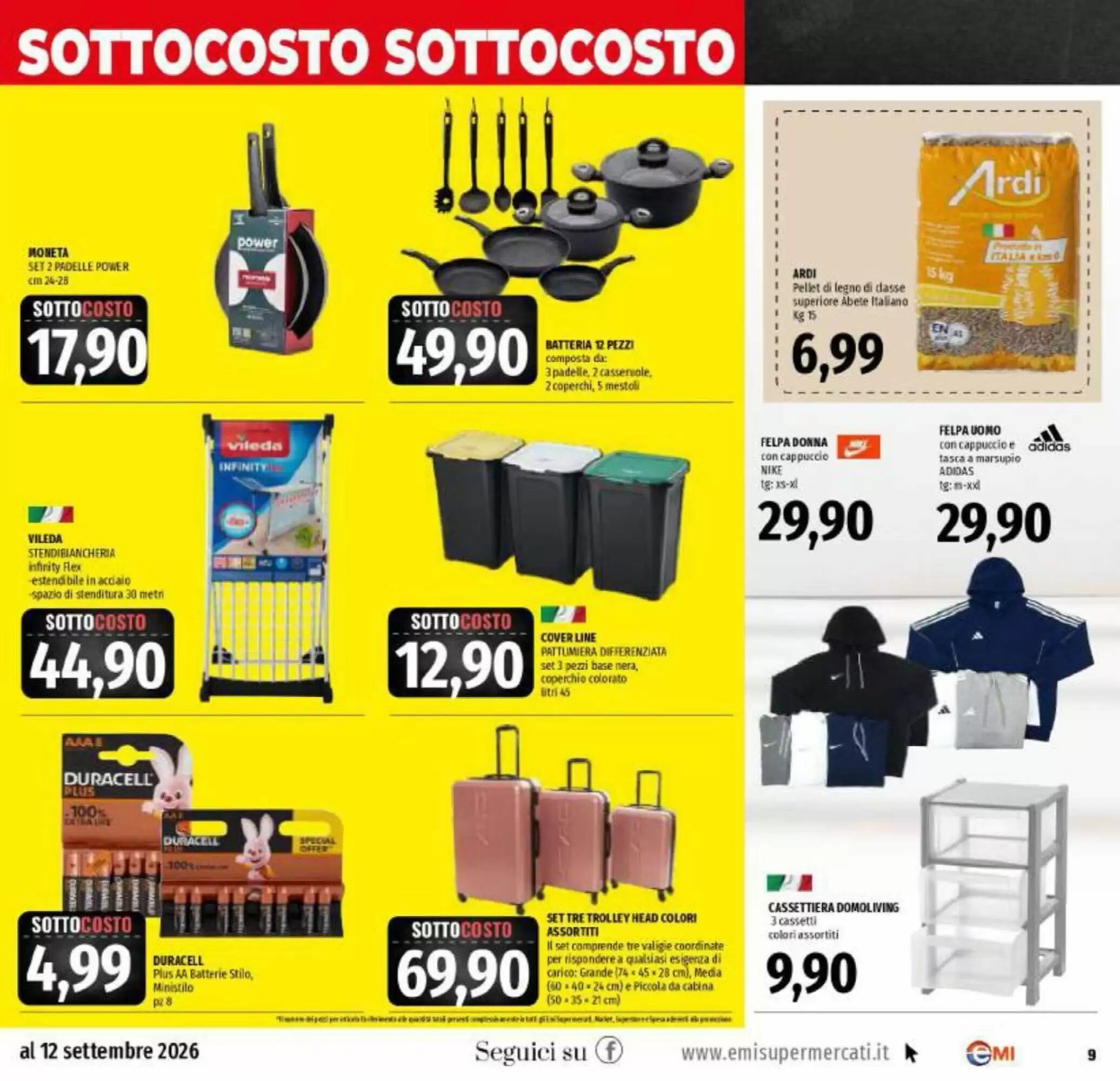 Volantino promozionale Emi Supermercati  valide dal 03/09/2026 - Pagina 9.