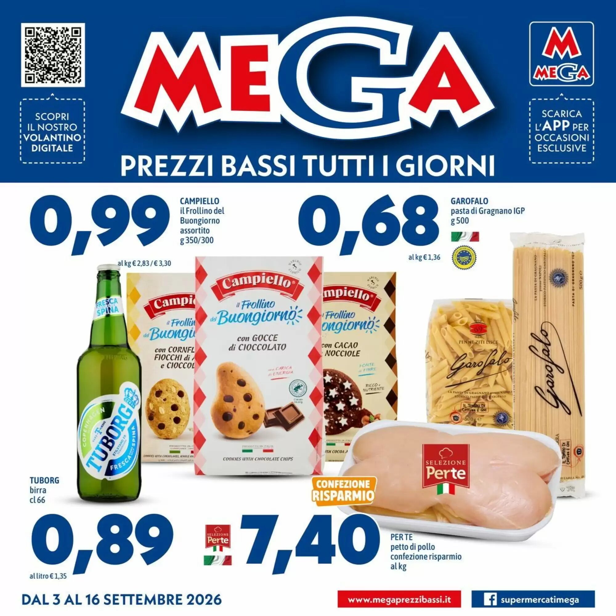 Volantino promozionale MEGA valide dal 03/09/2026 - Pagina 1.