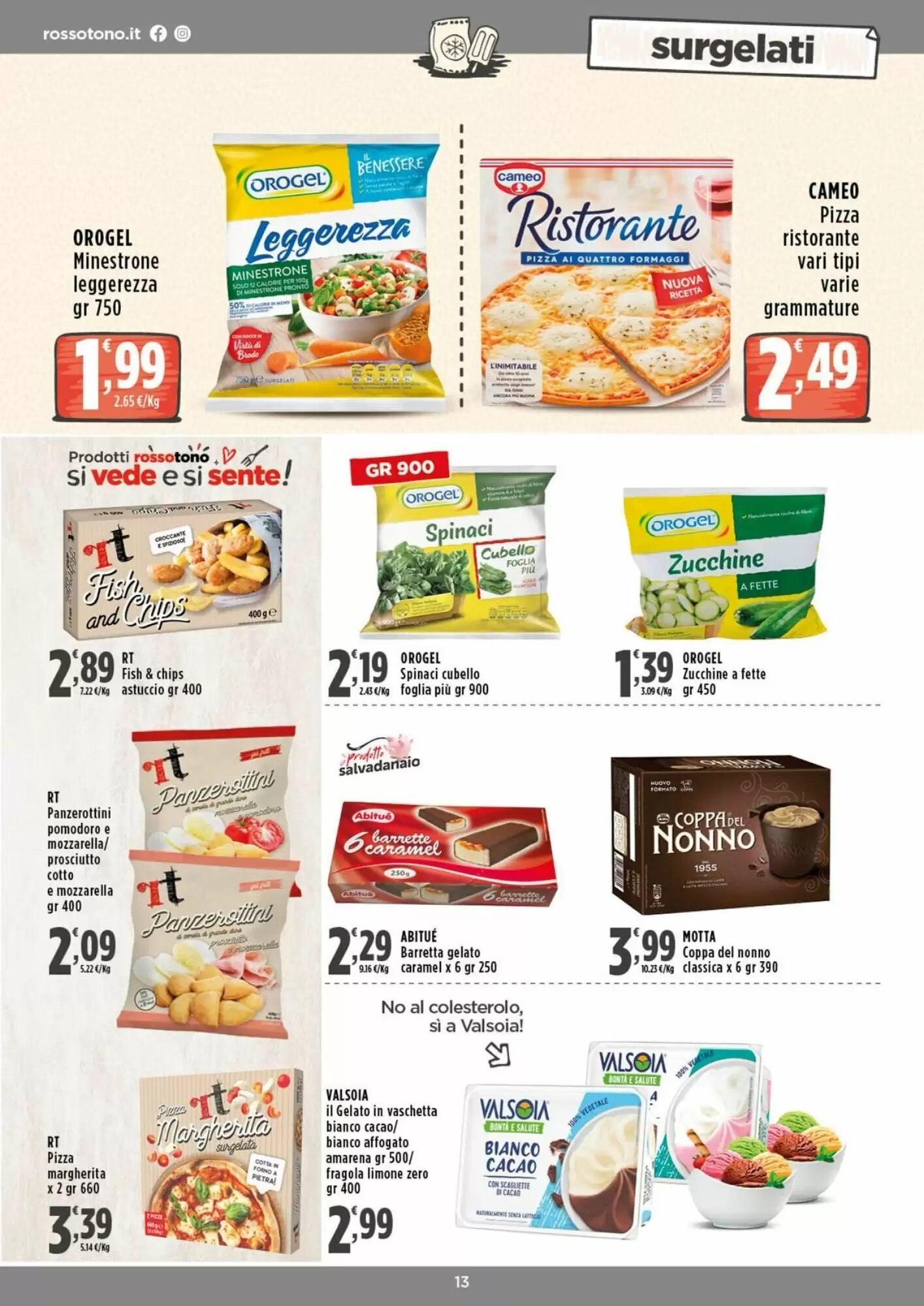 Volantino promozionale Rossotono  valide dal 03/09/2026 - Pagina 13.