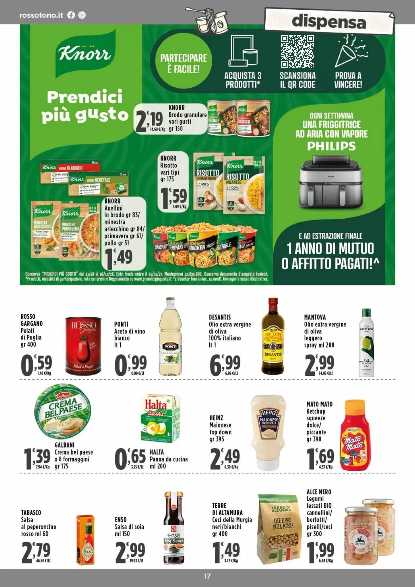 Volantino promozionale Rossotono  valide dal 03/09/2026 - Pagina 17.