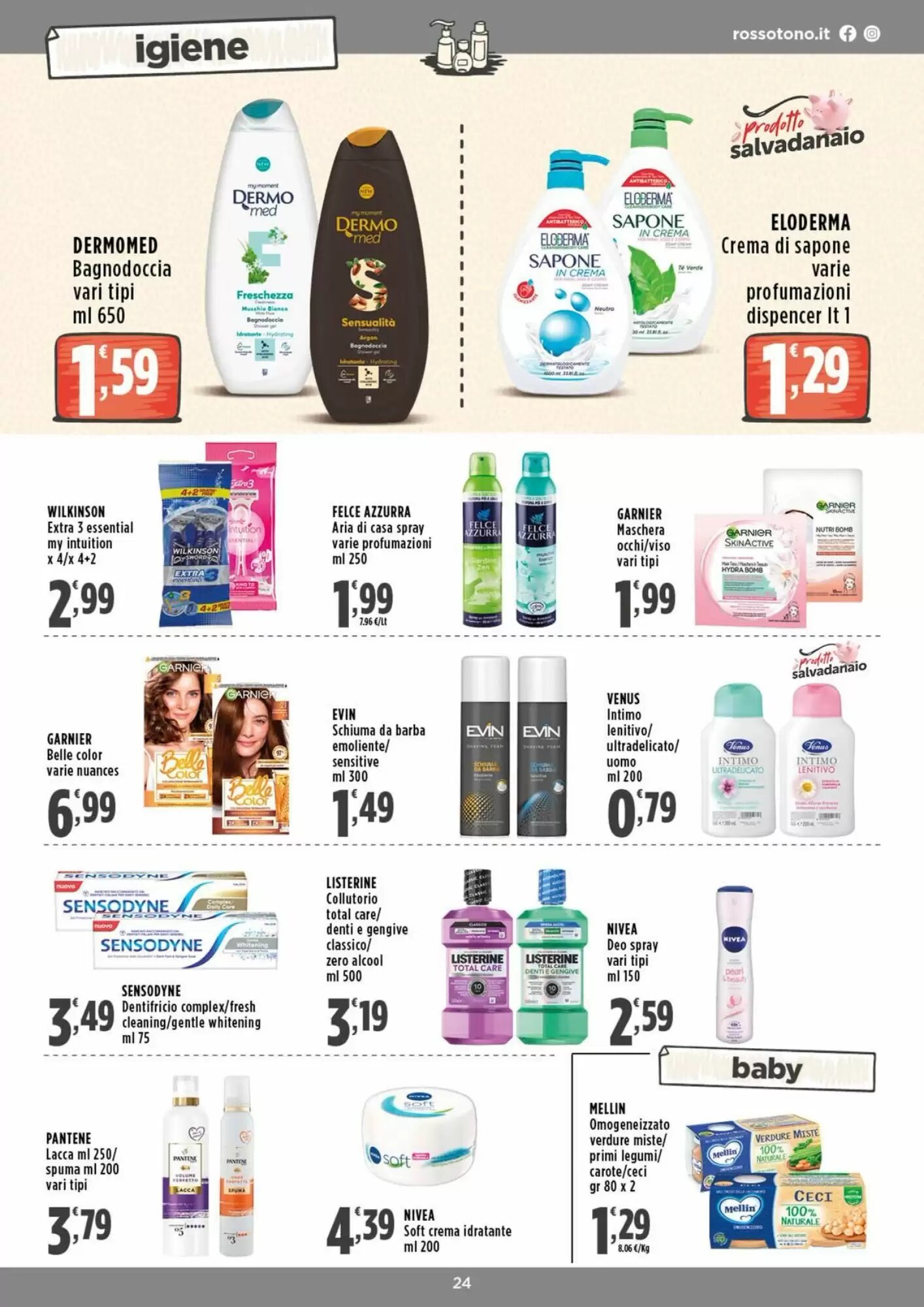 Volantino promozionale Rossotono  valide dal 03/09/2026 - Pagina 24.