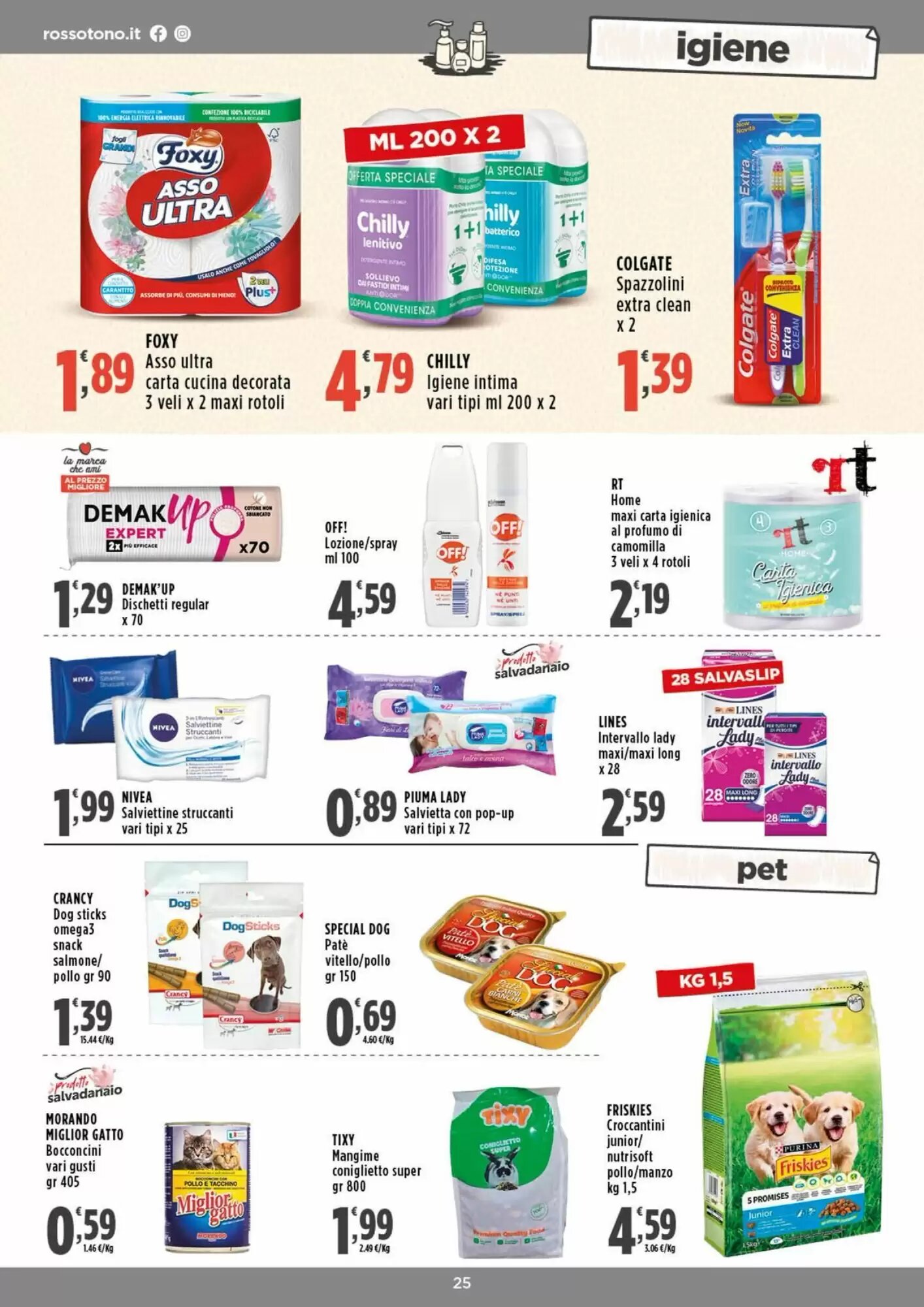Volantino promozionale Rossotono  valide dal 03/09/2026 - Pagina 25.