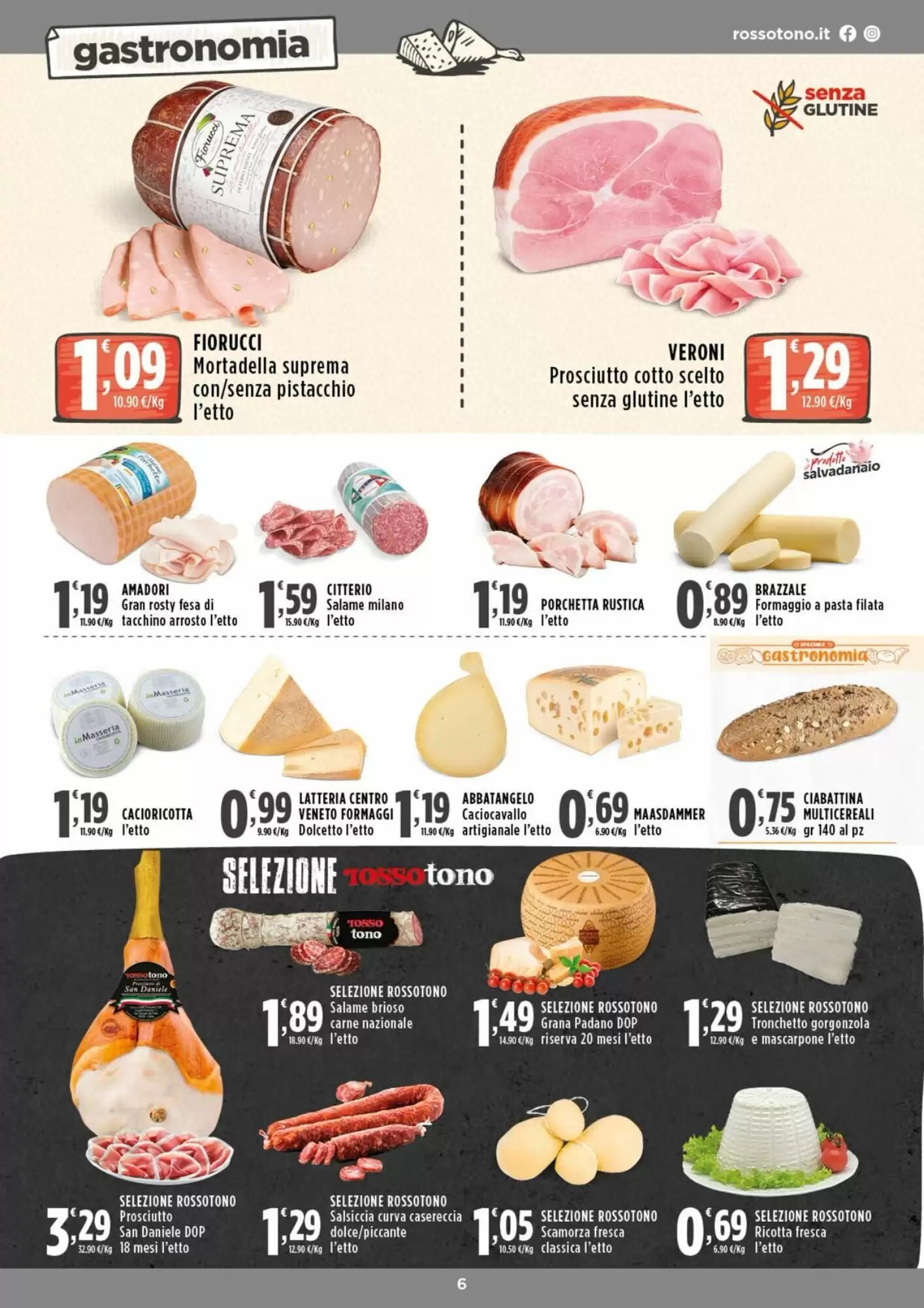 Volantino promozionale Rossotono  valide dal 03/09/2026 - Pagina 6.