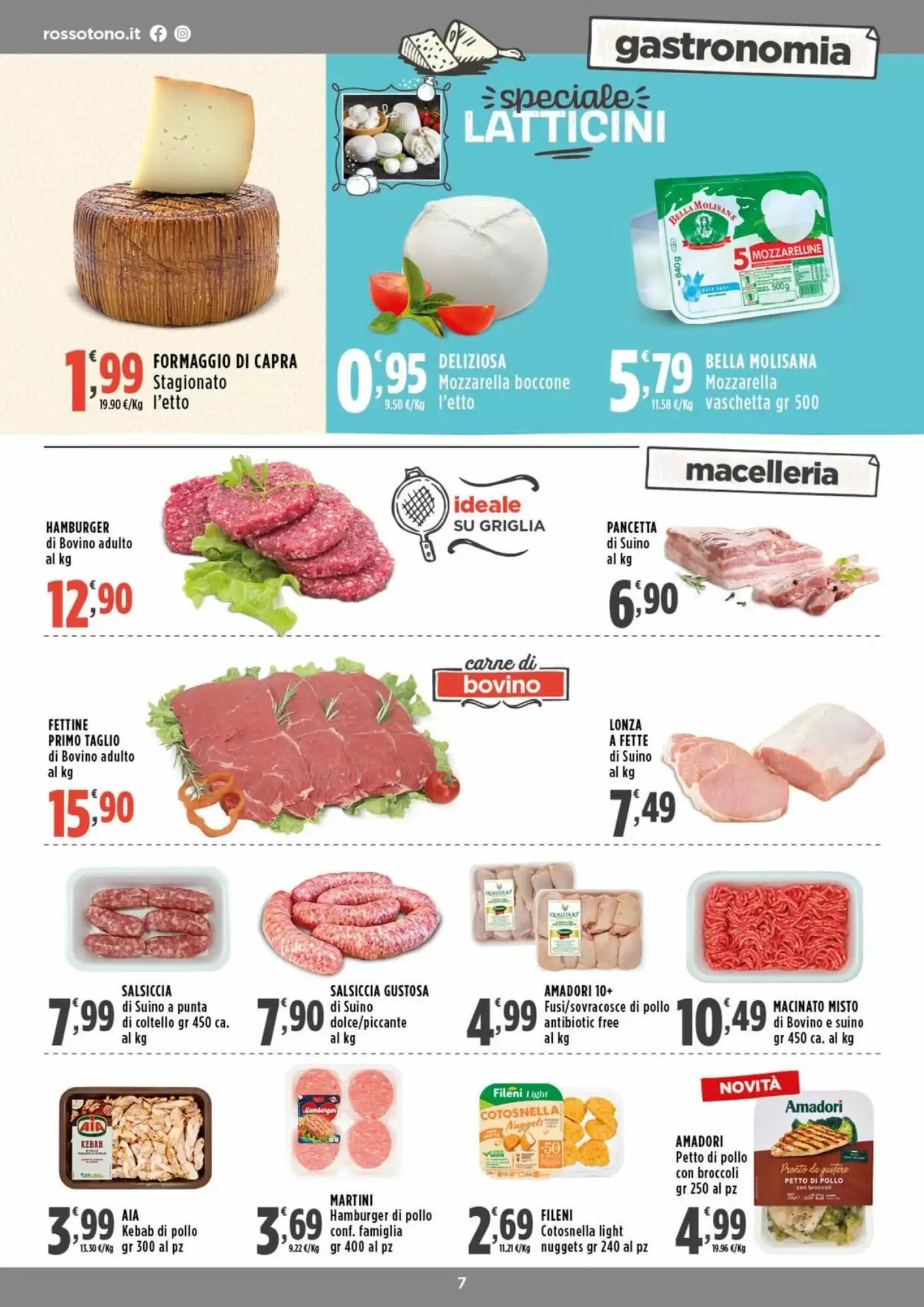 Volantino promozionale Rossotono  valide dal 03/09/2026 - Pagina 7.
