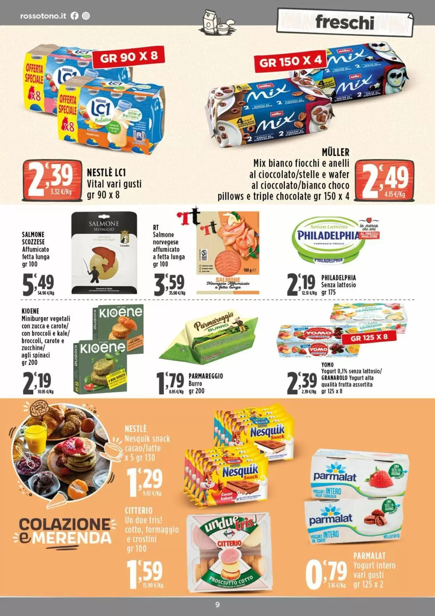 Volantino promozionale Rossotono  valide dal 03/09/2026 - Pagina 9.
