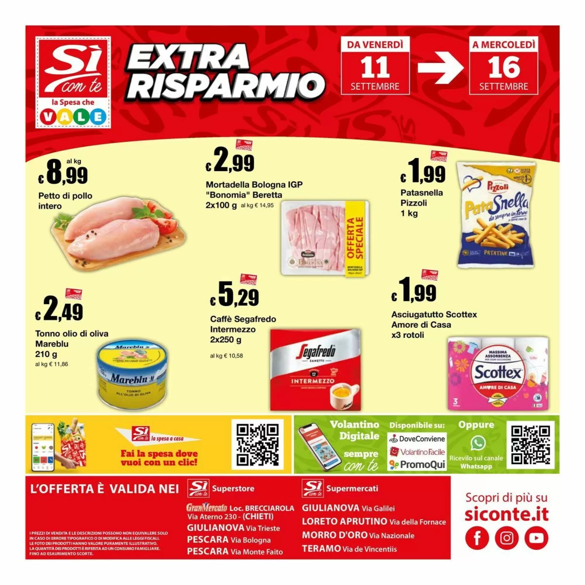 Volantino promozionale Sì con te  valide dal 03/09/2026 - Pagina 24.